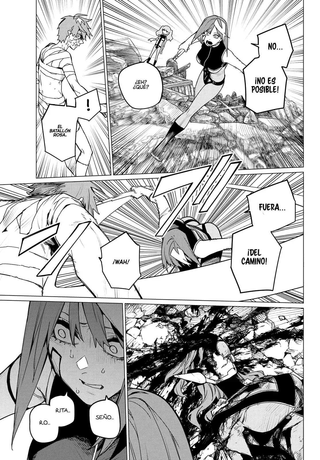 Sentai Daishikkaku Capitulo 119: Batalla de tres frentes, parte 21 página 11