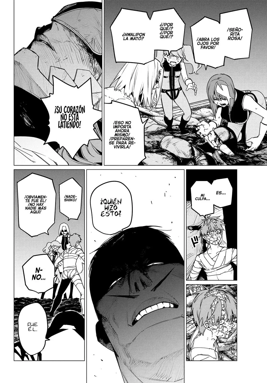 Sentai Daishikkaku Capitulo 119: Batalla de tres frentes, parte 21 página 12
