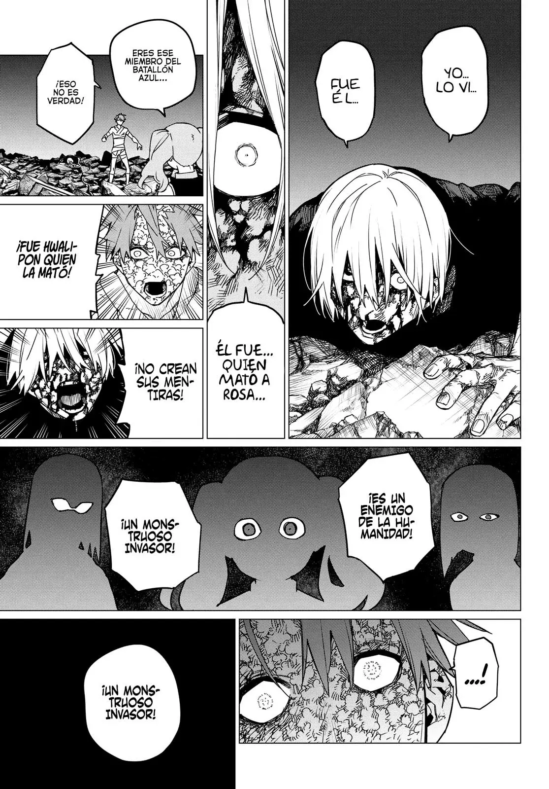 Sentai Daishikkaku Capitulo 119: Batalla de tres frentes, parte 21 página 13