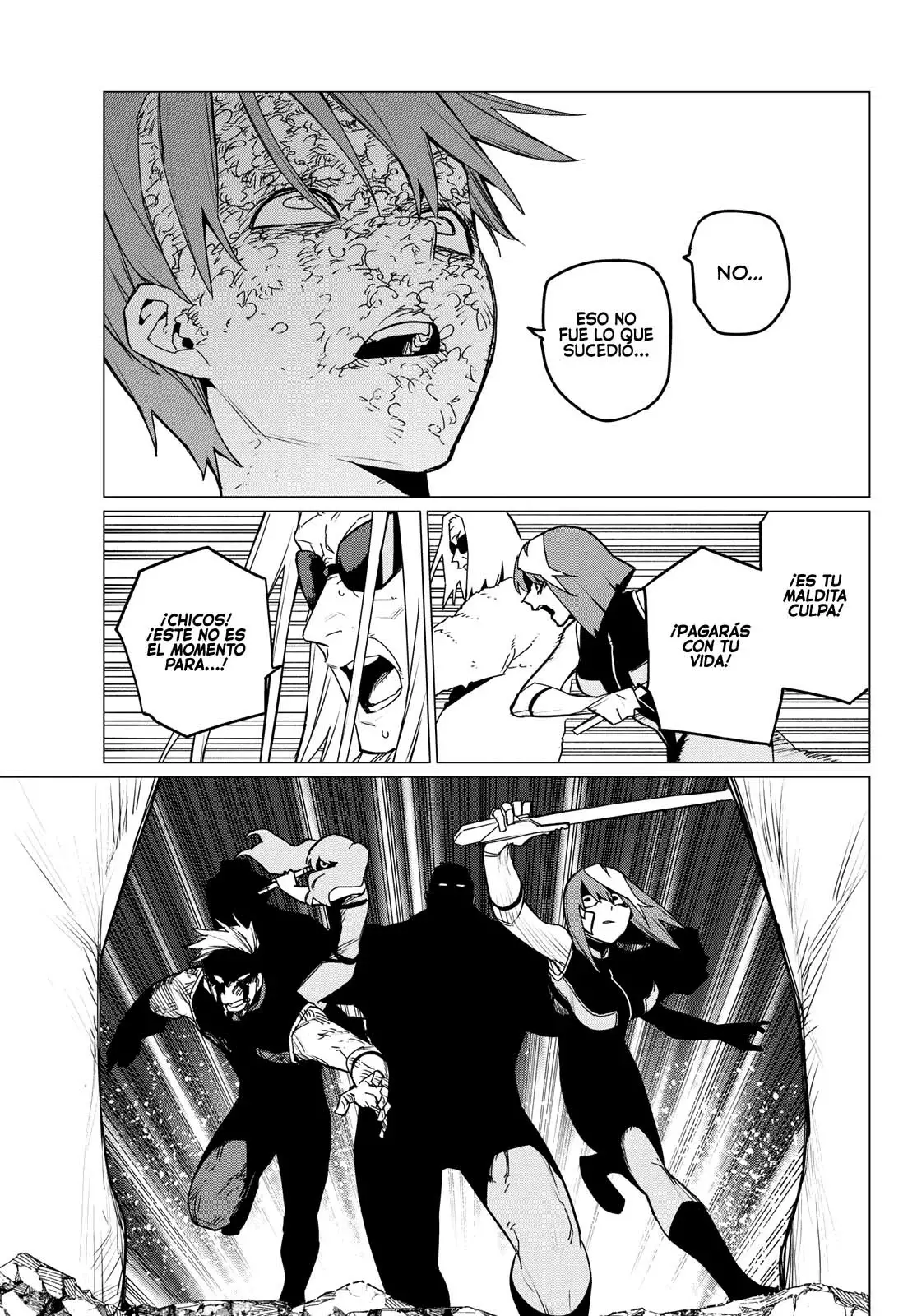 Sentai Daishikkaku Capitulo 119: Batalla de tres frentes, parte 21 página 15