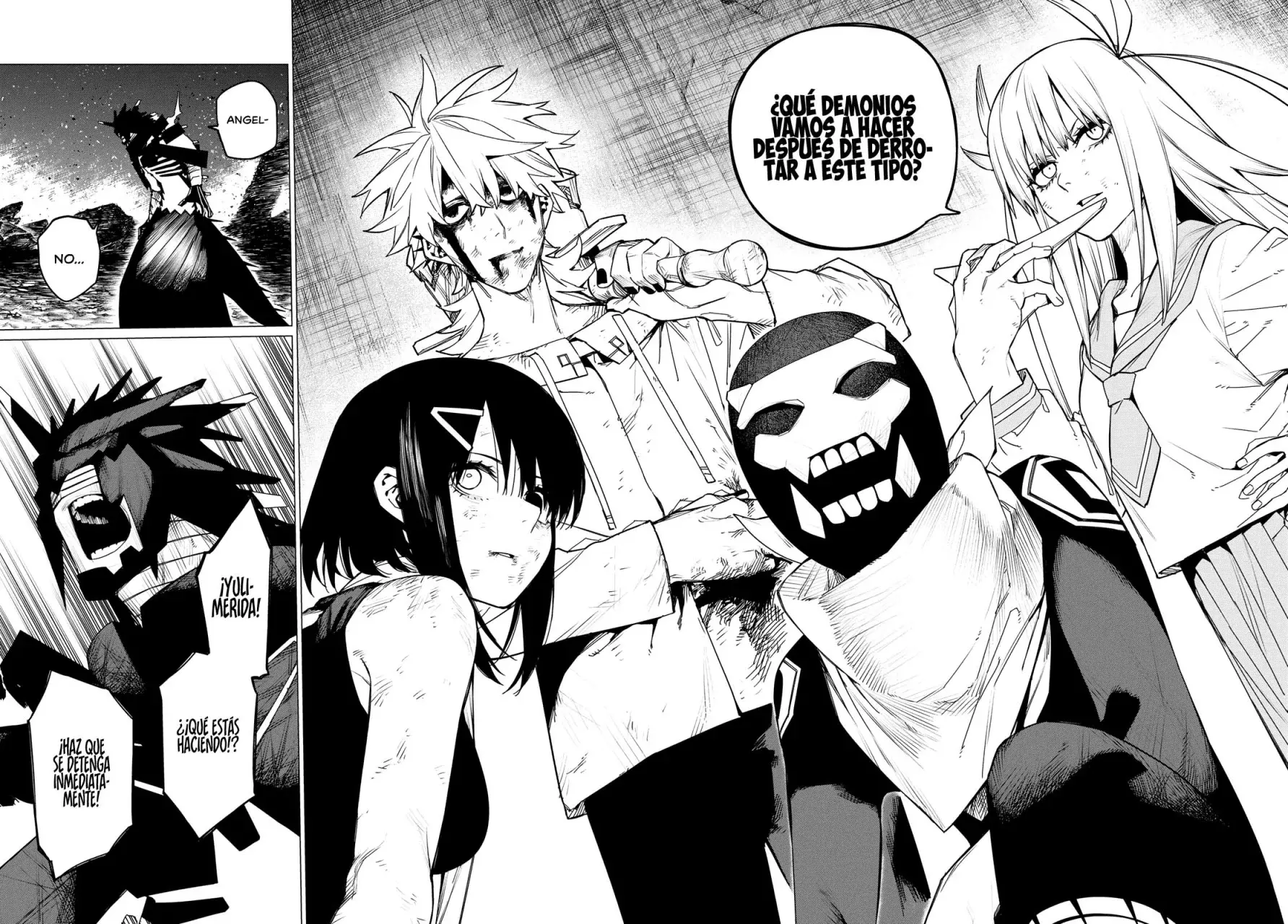 Sentai Daishikkaku Capitulo 119: Batalla de tres frentes, parte 21 página 7