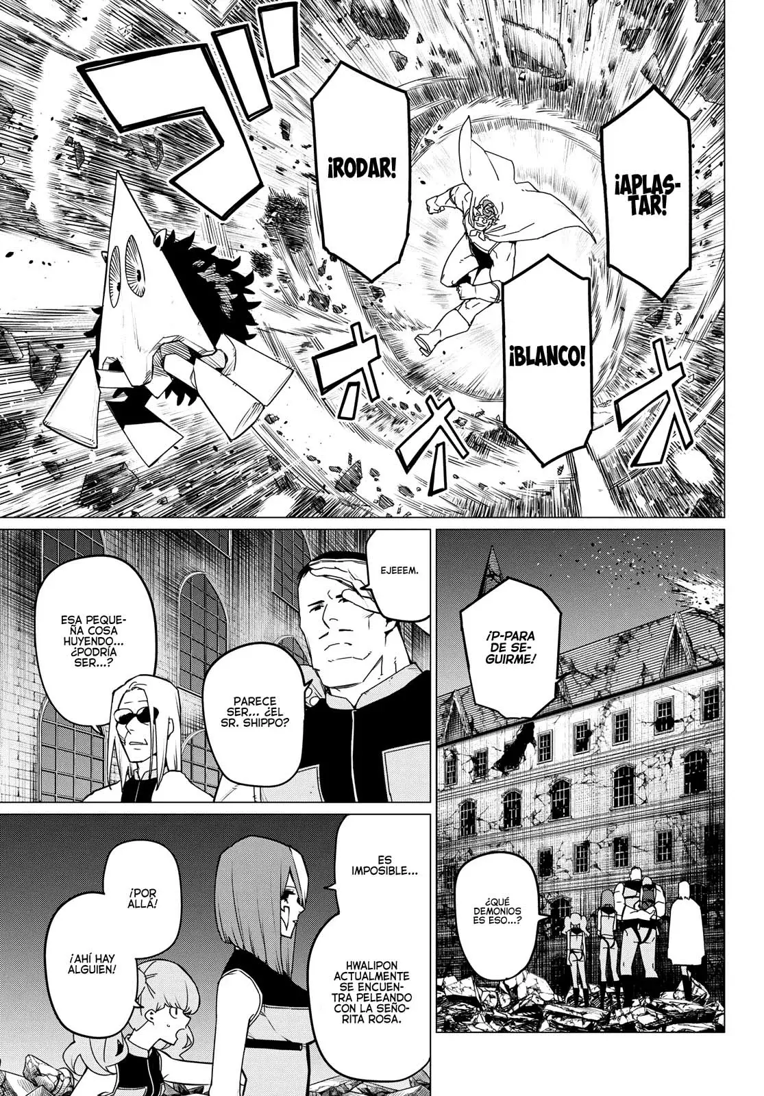 Sentai Daishikkaku Capitulo 119: Batalla de tres frentes, parte 21 página 9