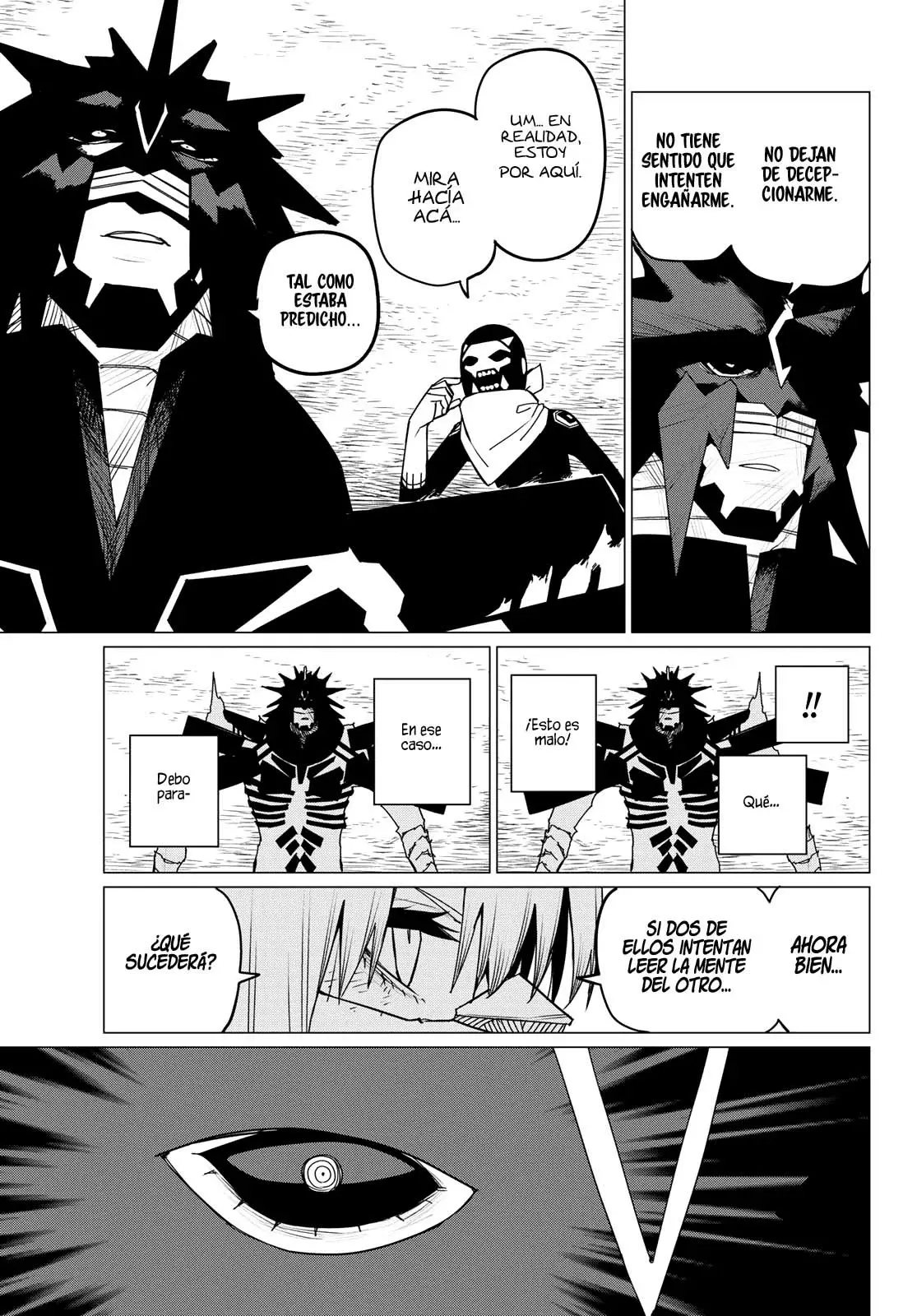 Sentai Daishikkaku Capitulo 120: Batalla de tres frentes, parte 22 página 12