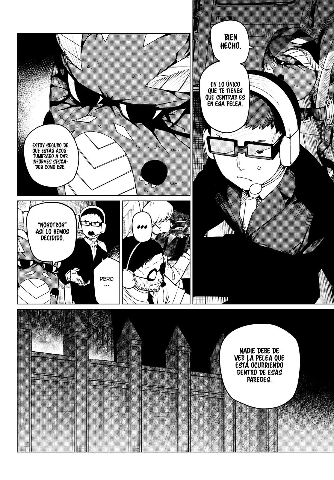 Sentai Daishikkaku Capitulo 120: Batalla de tres frentes, parte 22 página 3