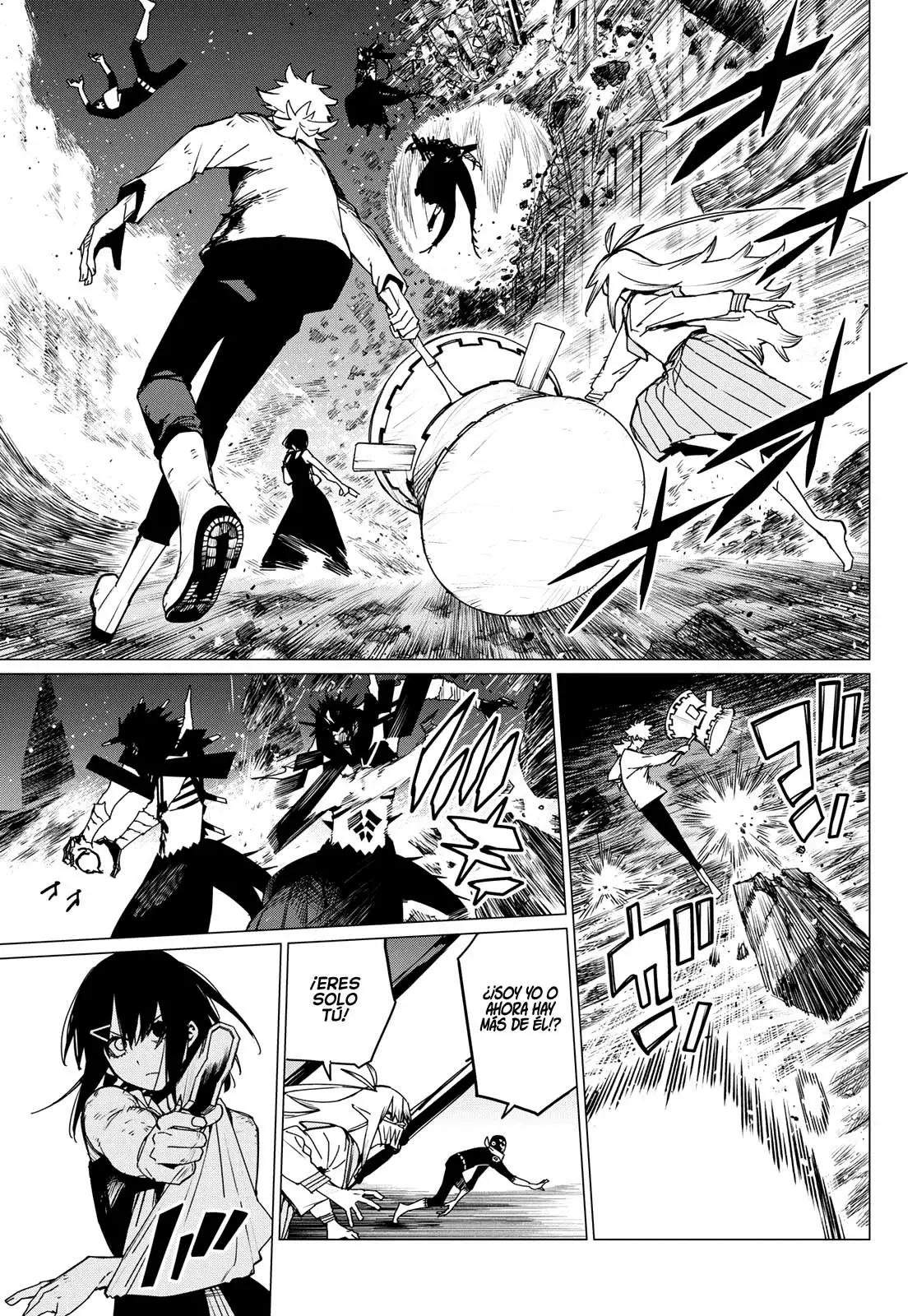 Sentai Daishikkaku Capitulo 120: Batalla de tres frentes, parte 22 página 4