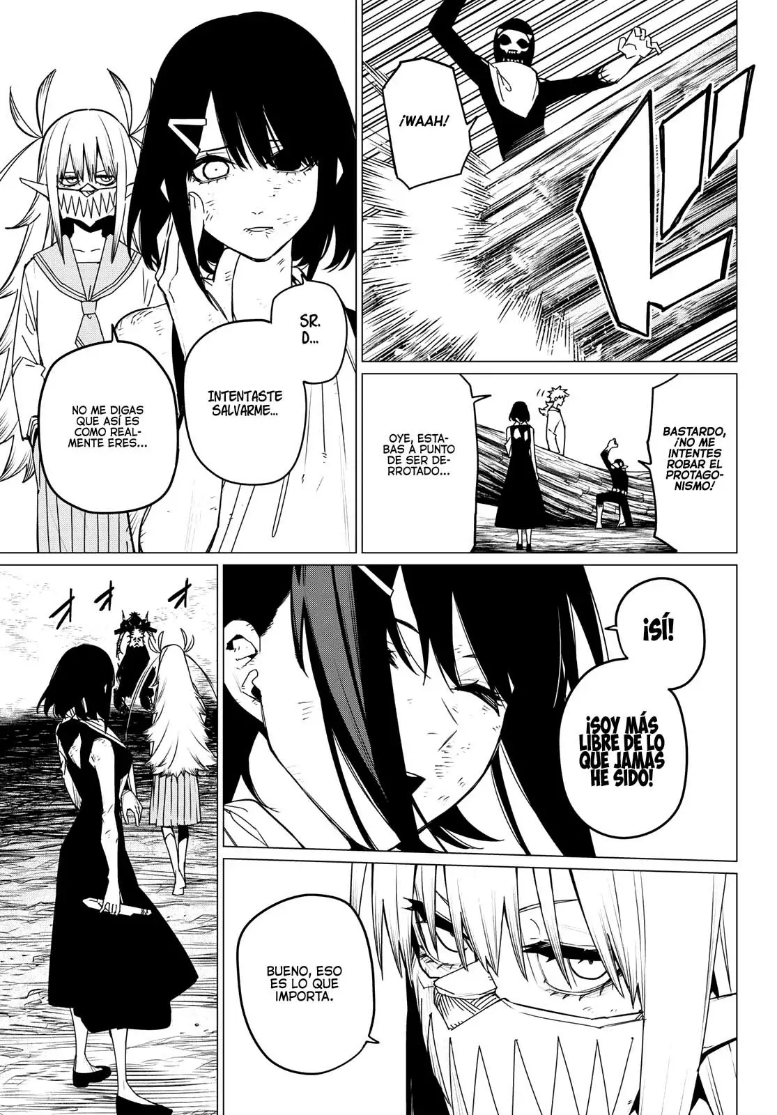 Sentai Daishikkaku Capitulo 120: Batalla de tres frentes, parte 22 página 6