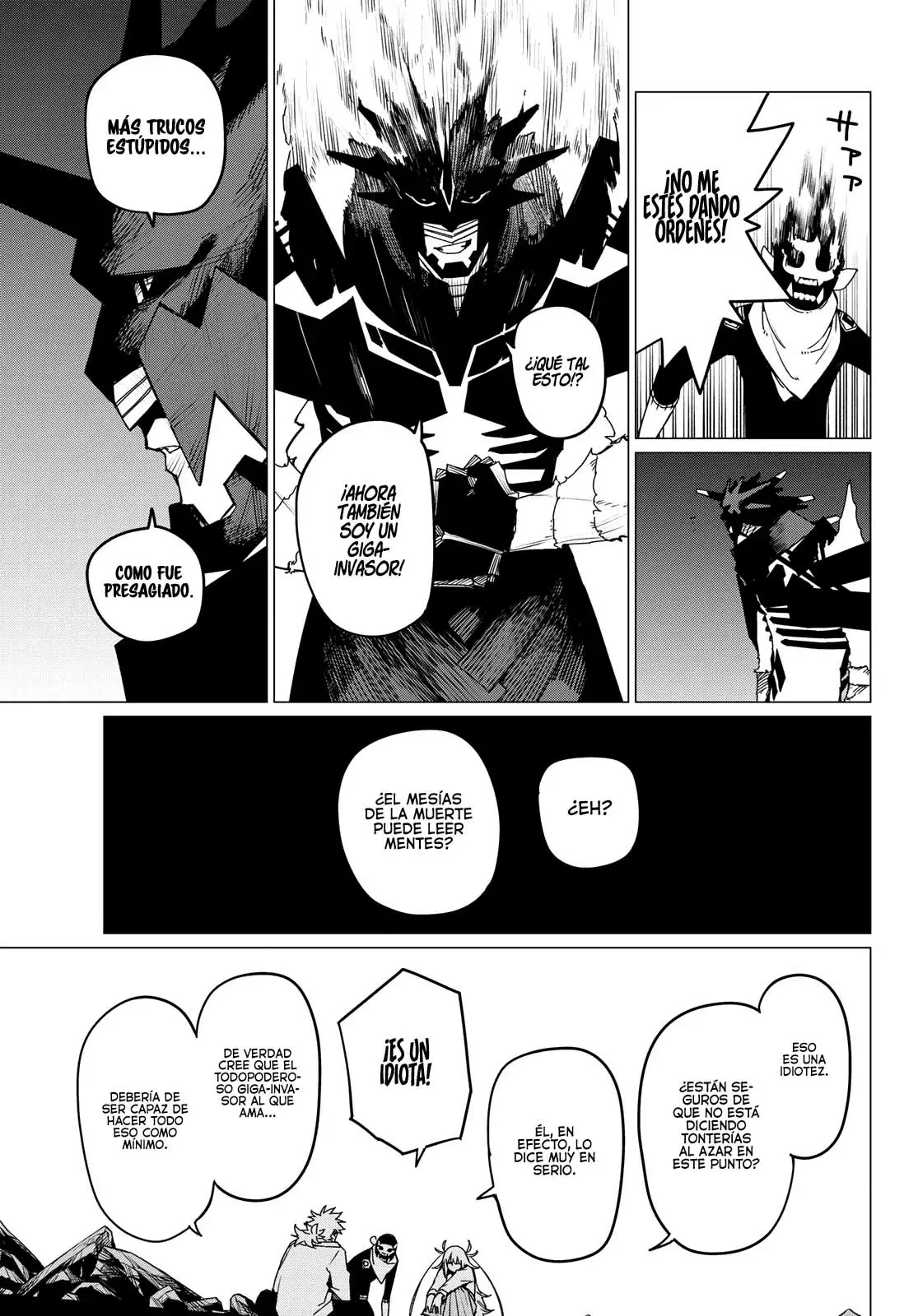 Sentai Daishikkaku Capitulo 120: Batalla de tres frentes, parte 22 página 8