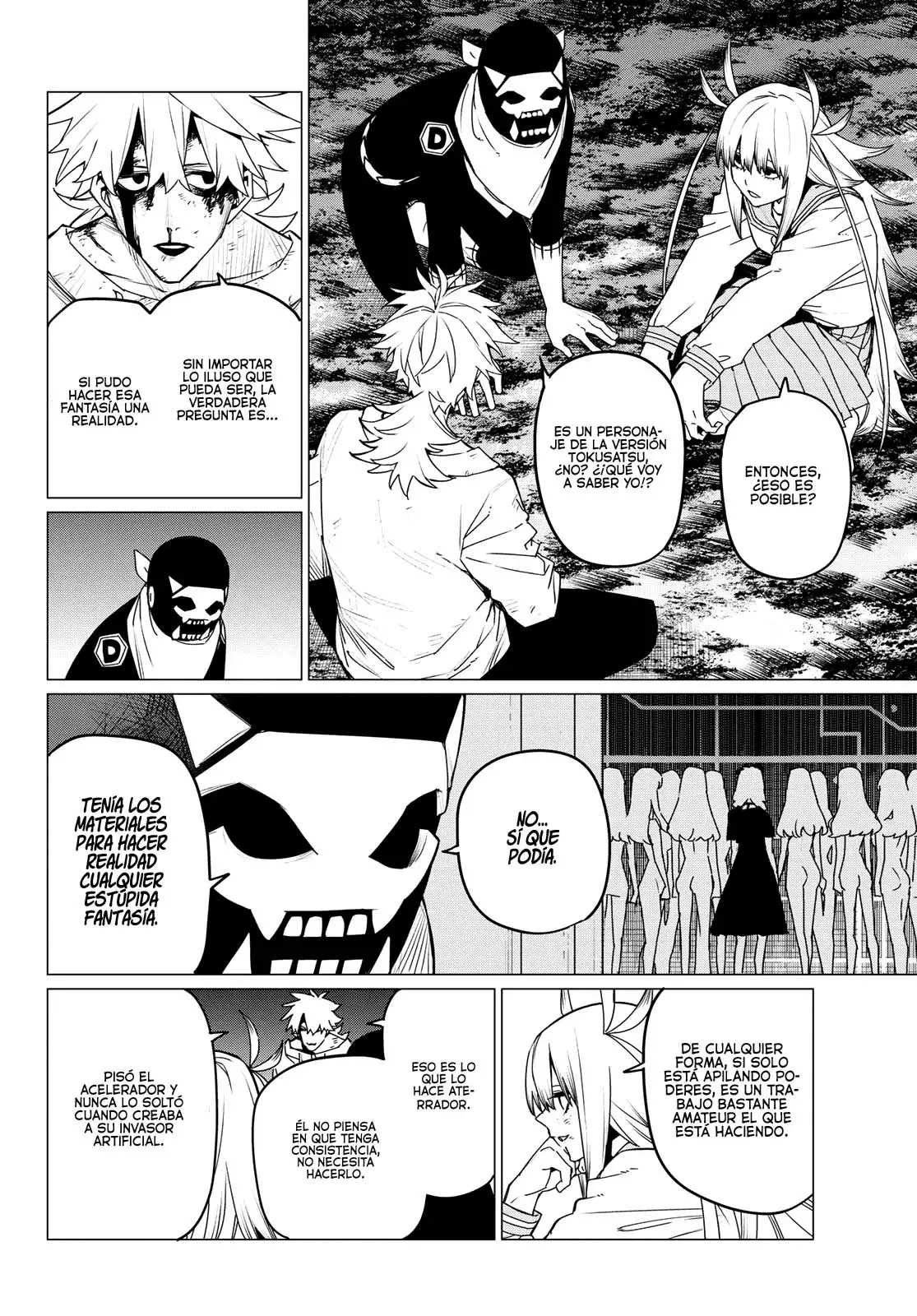 Sentai Daishikkaku Capitulo 120: Batalla de tres frentes, parte 22 página 9