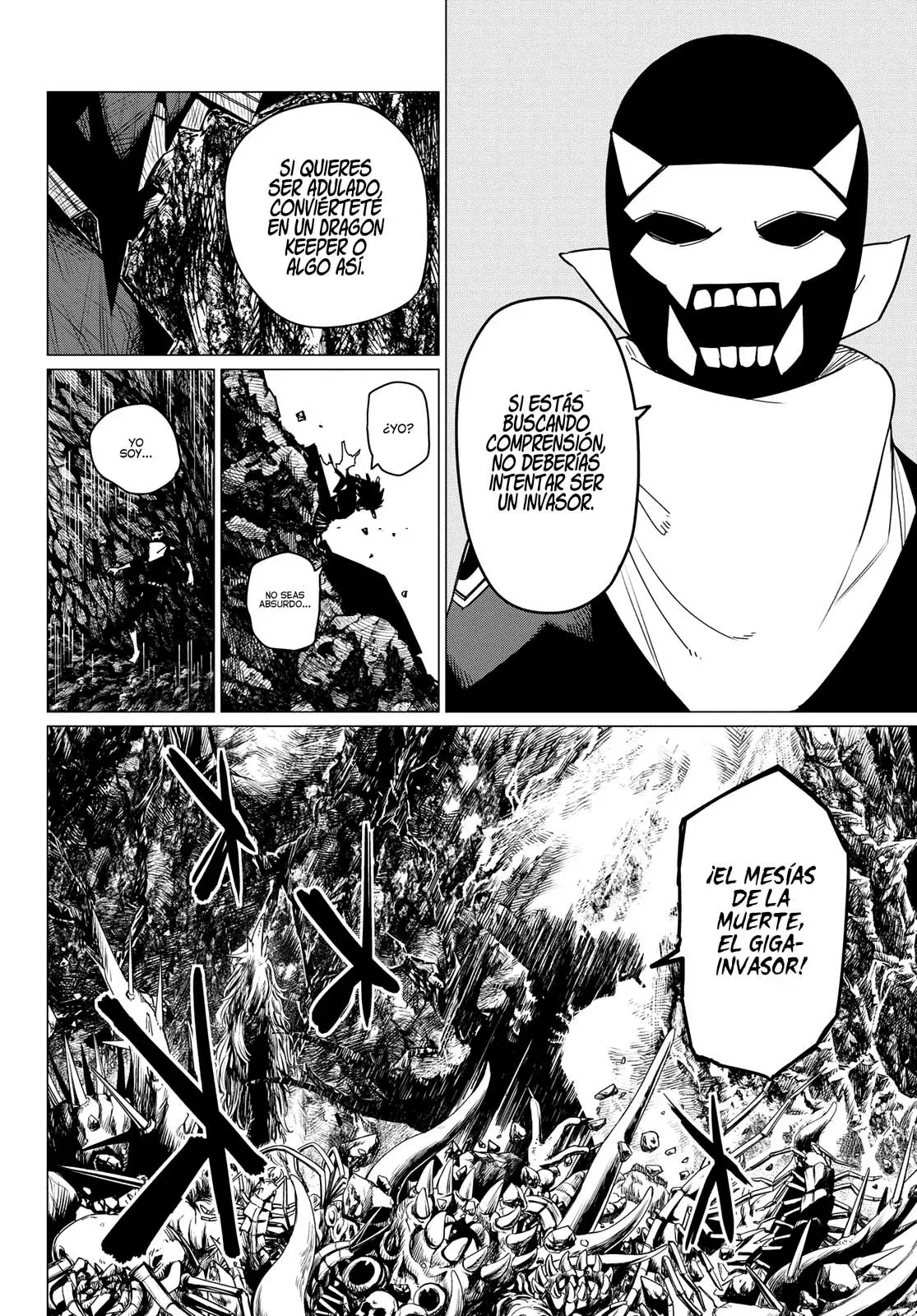 Sentai Daishikkaku Capitulo 123: Batalla de tres frentes, parte 23 página 8