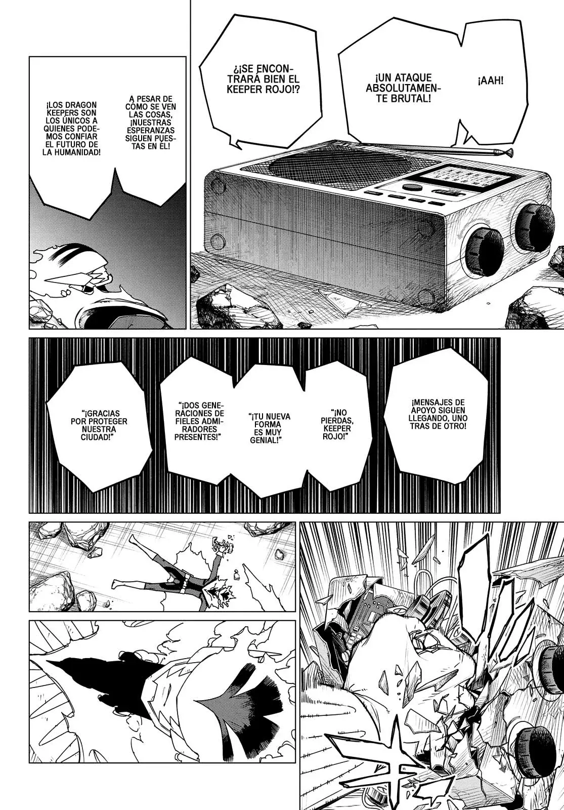 Sentai Daishikkaku Capitulo 124: Batalla de tres frentes, parte 24 página 5