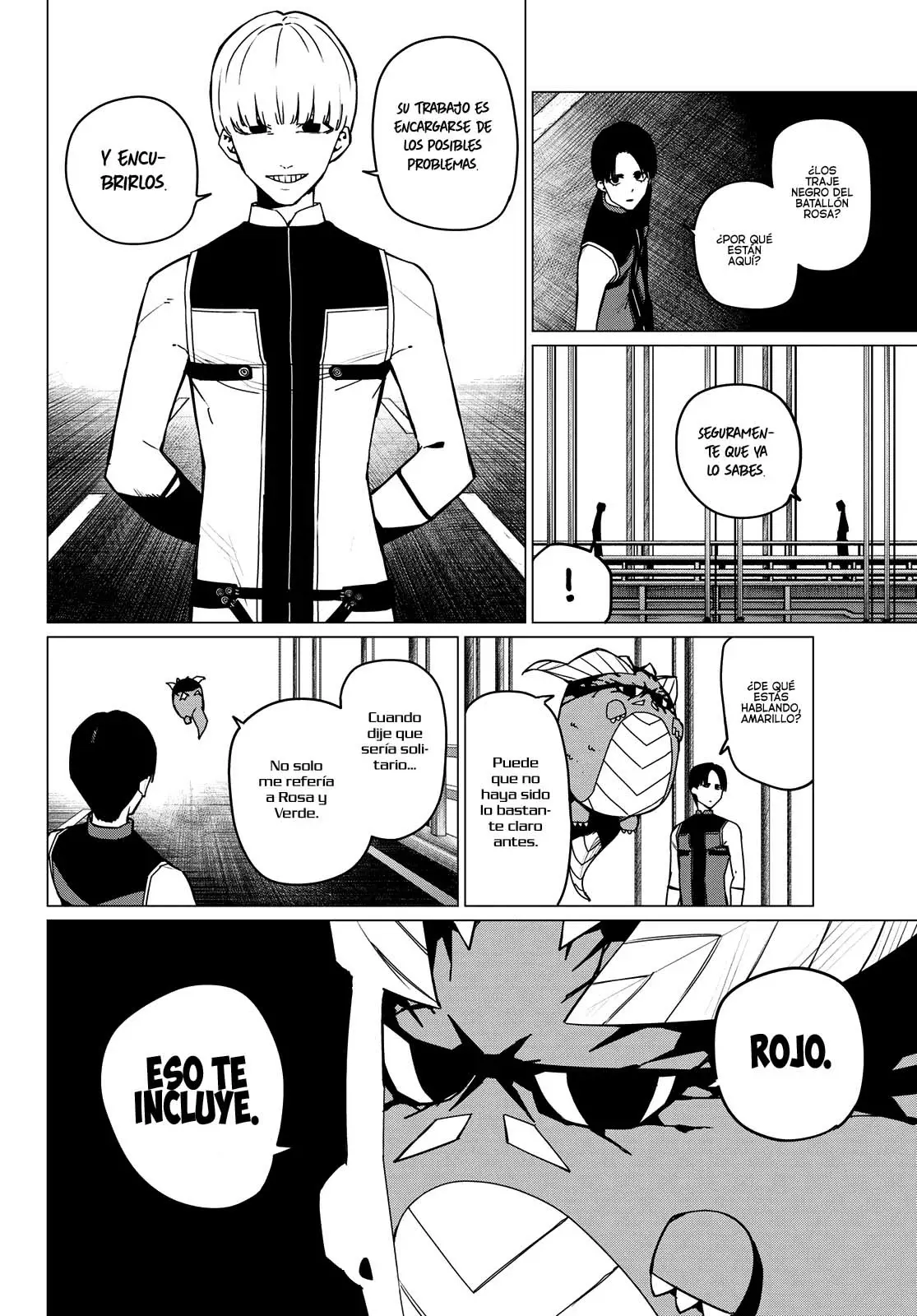 Sentai Daishikkaku Capitulo 125: Batalla de tres frentes, parte 25 página 14