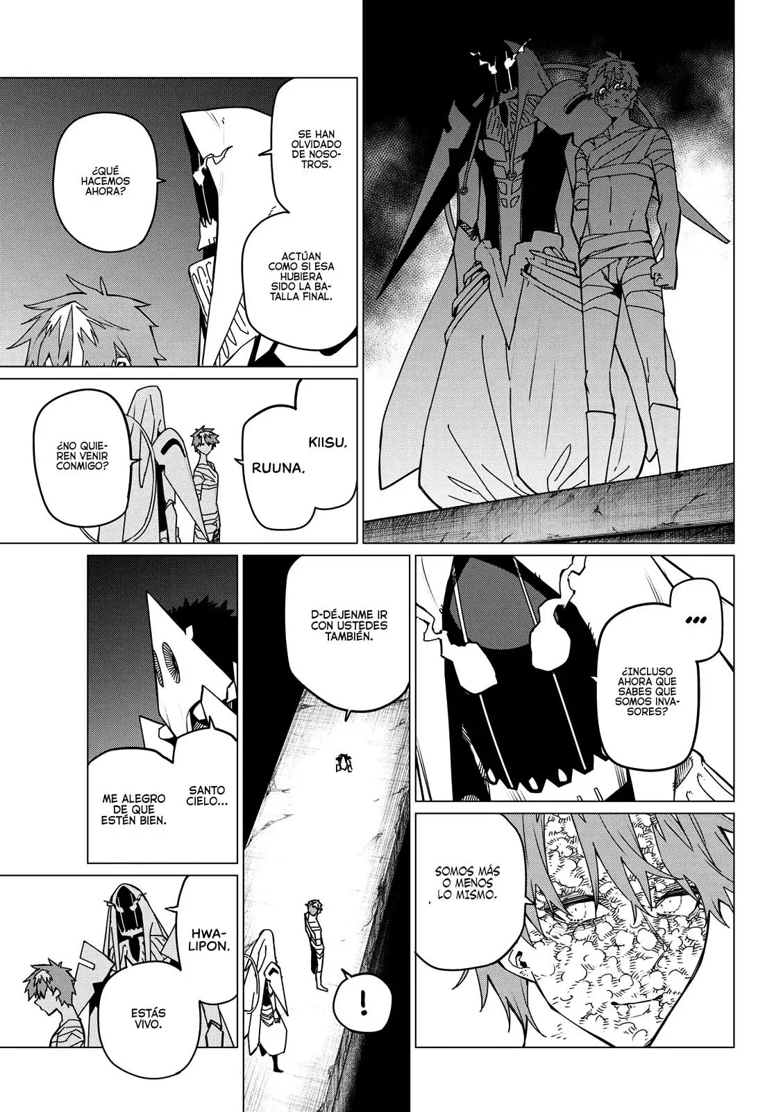 Sentai Daishikkaku Capitulo 125: Batalla de tres frentes, parte 25 página 6