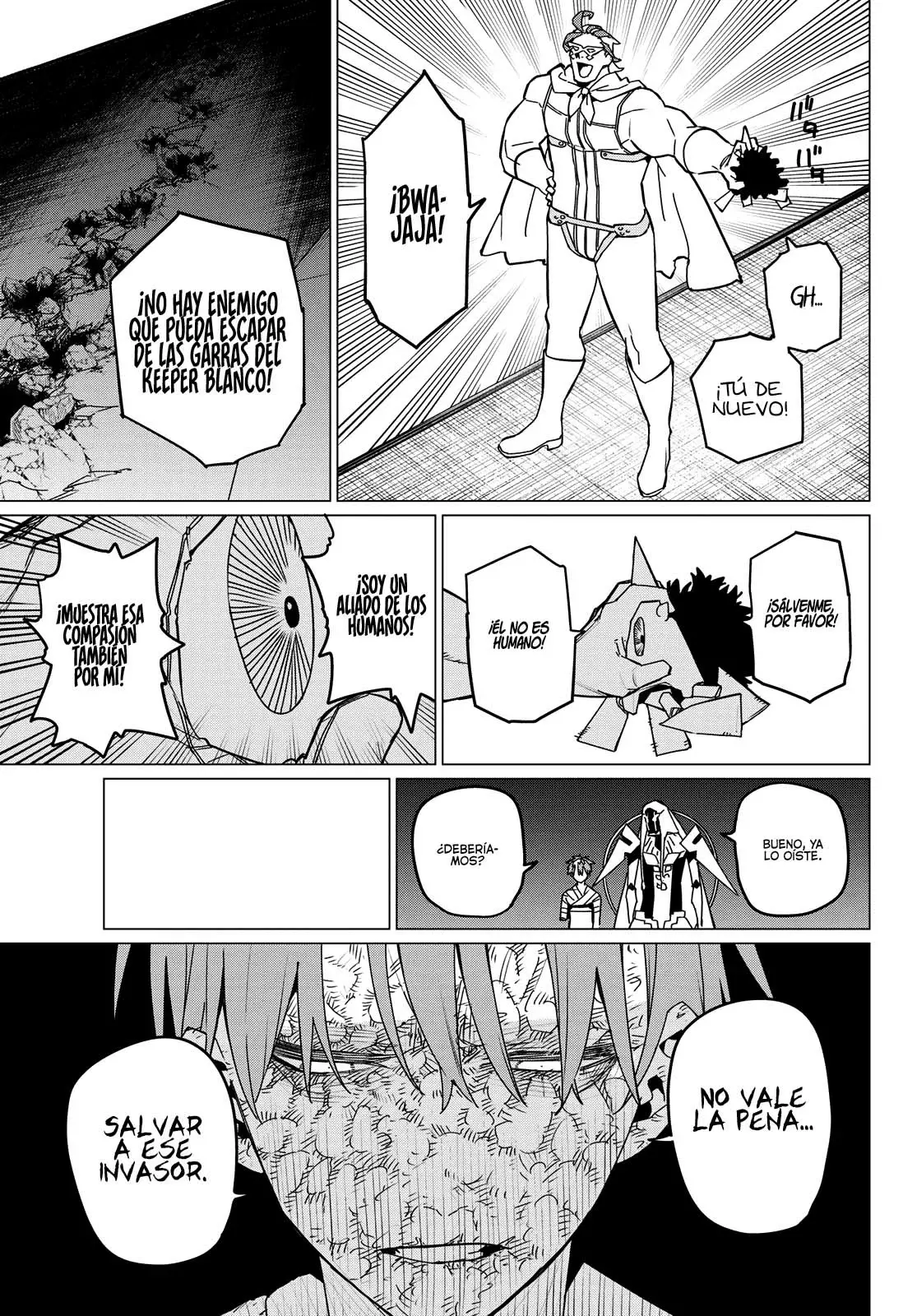 Sentai Daishikkaku Capitulo 125: Batalla de tres frentes, parte 25 página 8