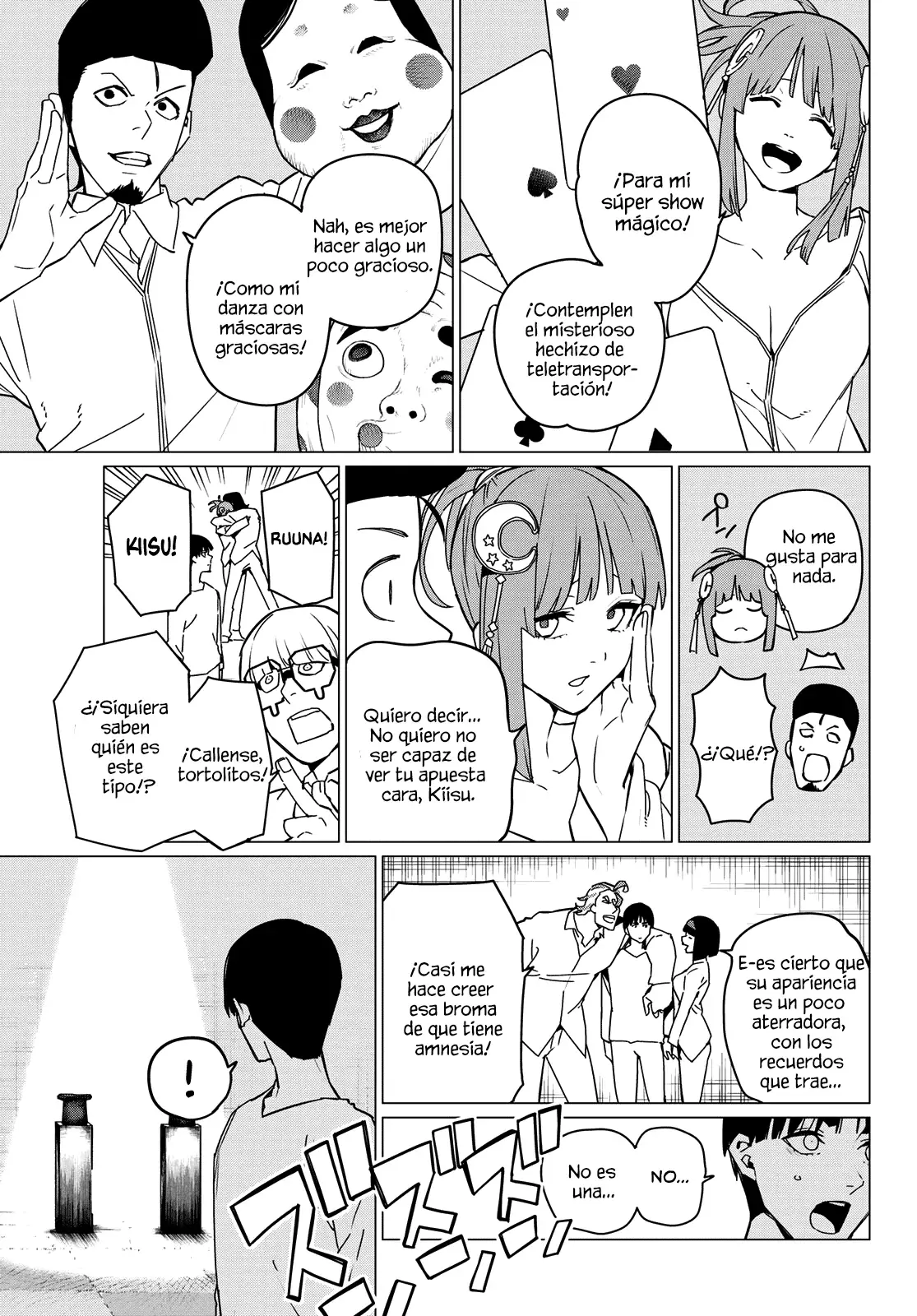 Sentai Daishikkaku Capitulo 128: Fiesta en casa página 12