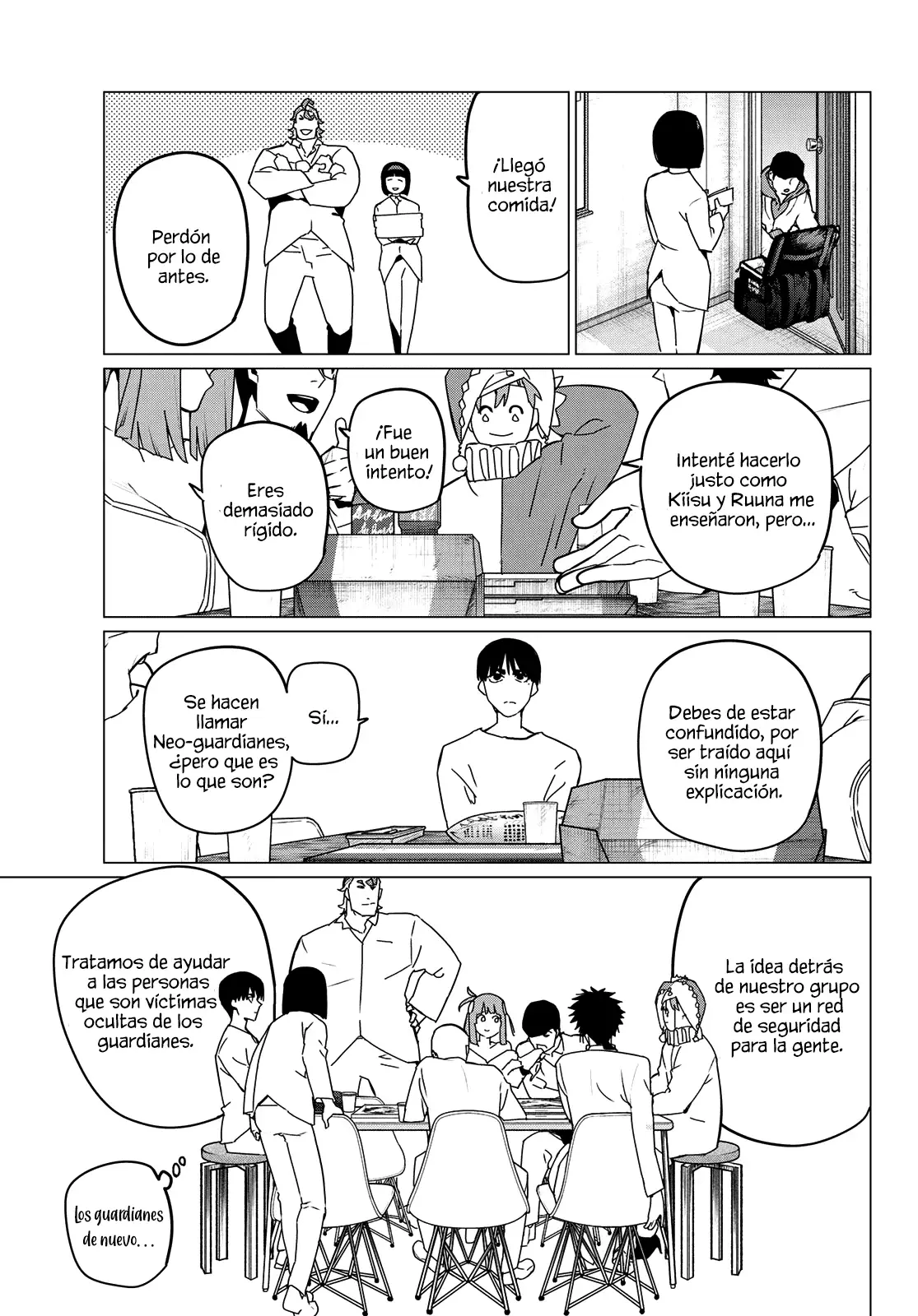 Sentai Daishikkaku Capitulo 128: Fiesta en casa página 14