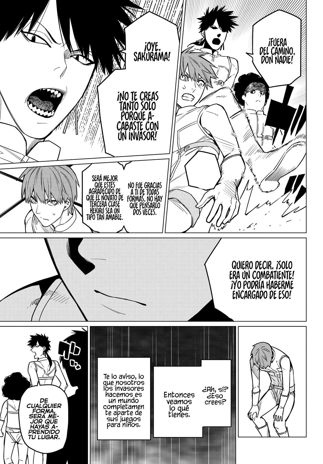 Sentai Daishikkaku Capitulo 13: En la guarida de Bailong página 14