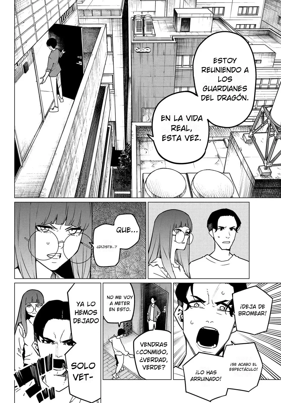 Sentai Daishikkaku Capitulo 131: Personaje página 6