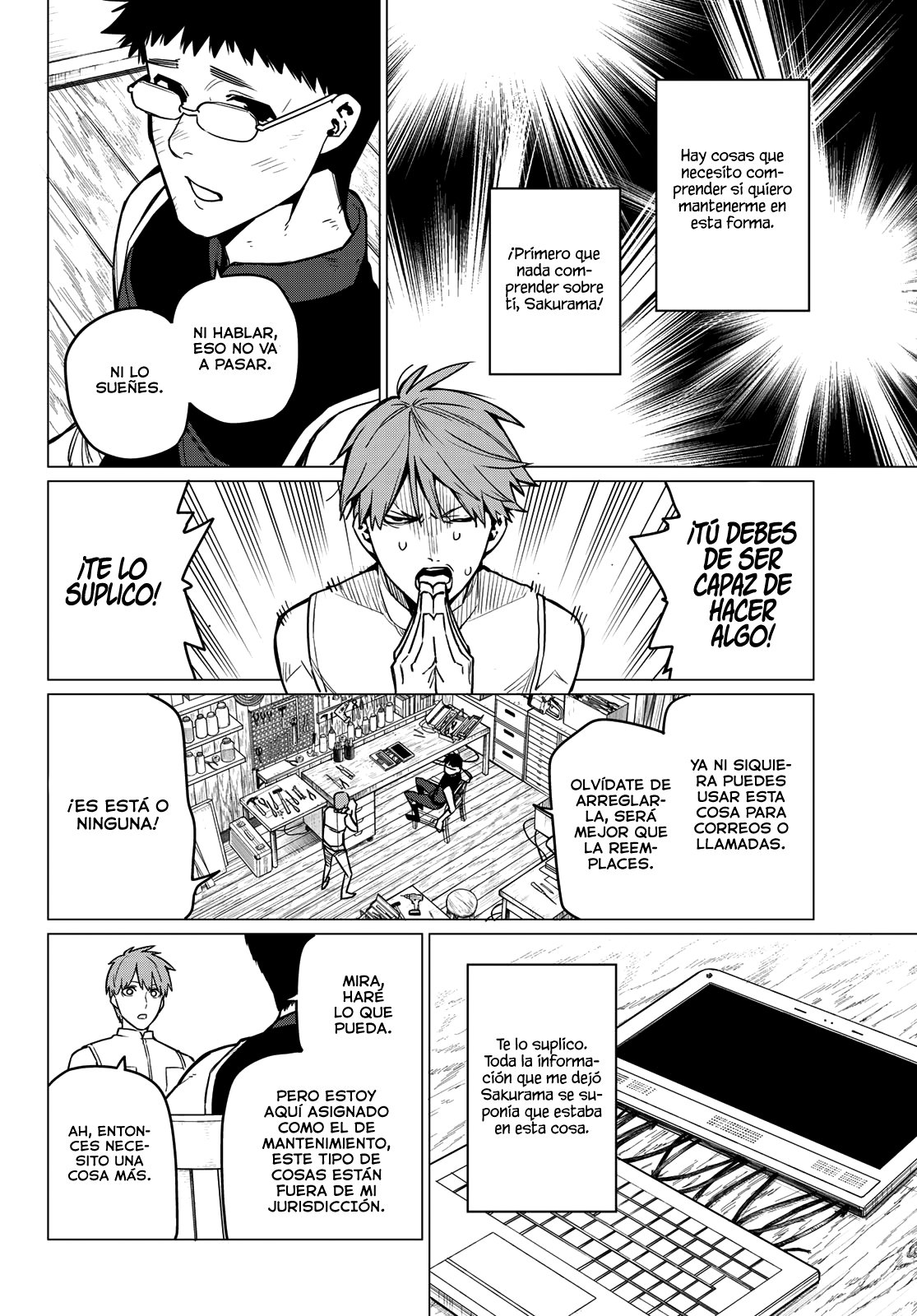 Sentai Daishikkaku Capitulo 14: La plomería y la Dragon Keeper página 3