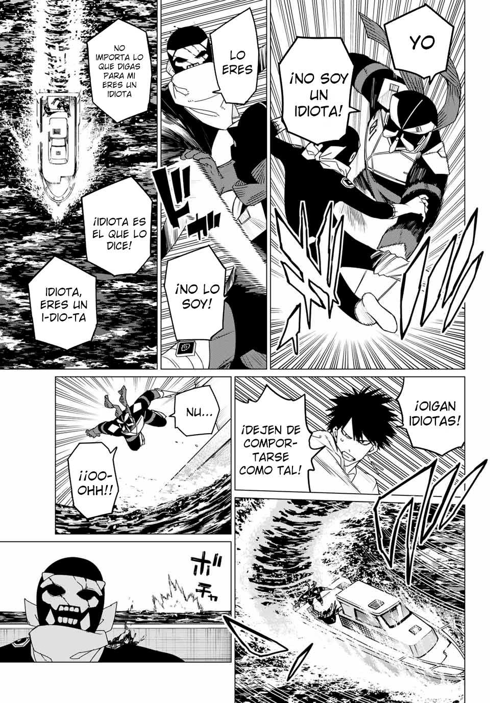 Sentai Daishikkaku Capitulo 148.2 página 4