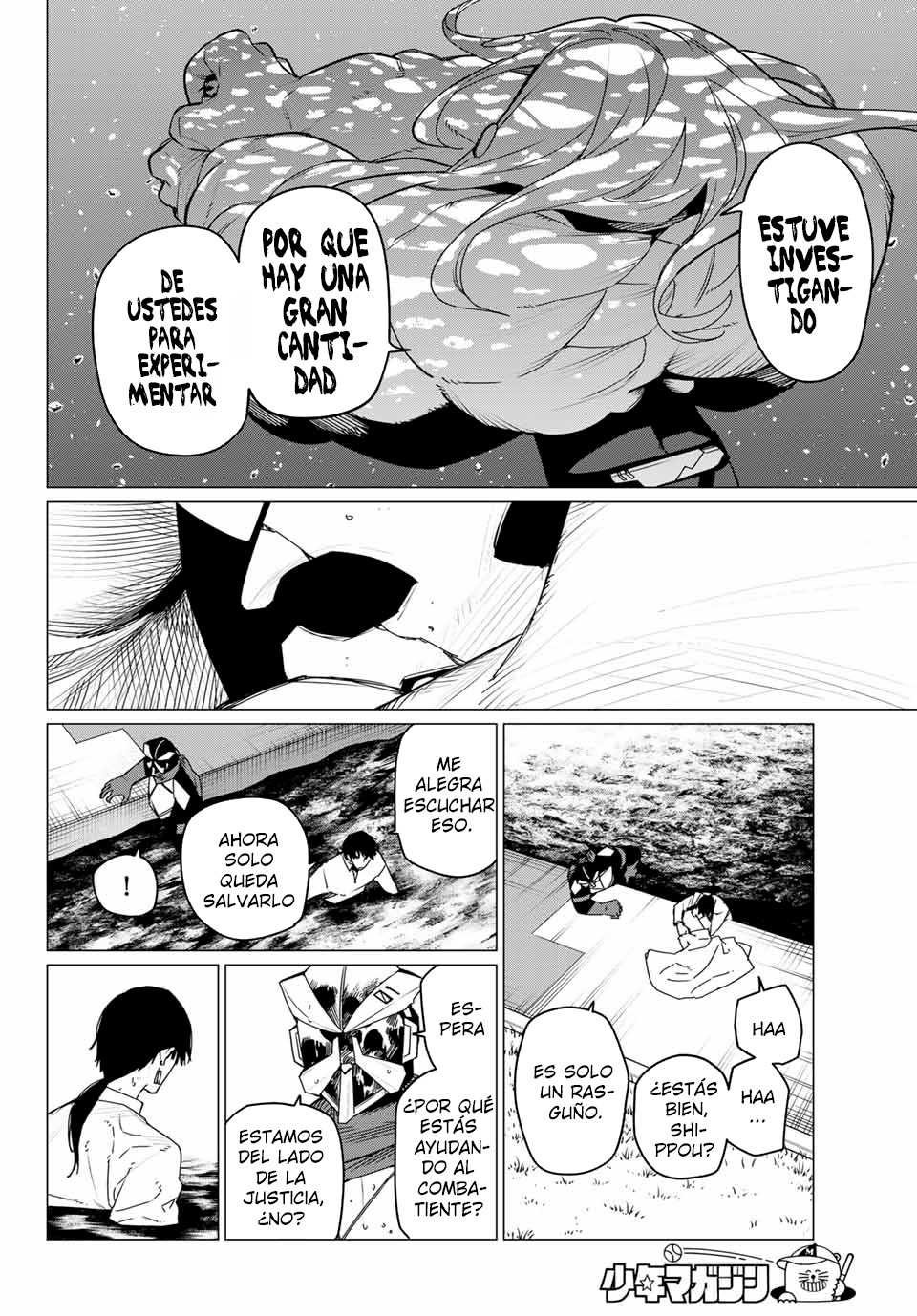 Sentai Daishikkaku Capitulo 149.1 página 8