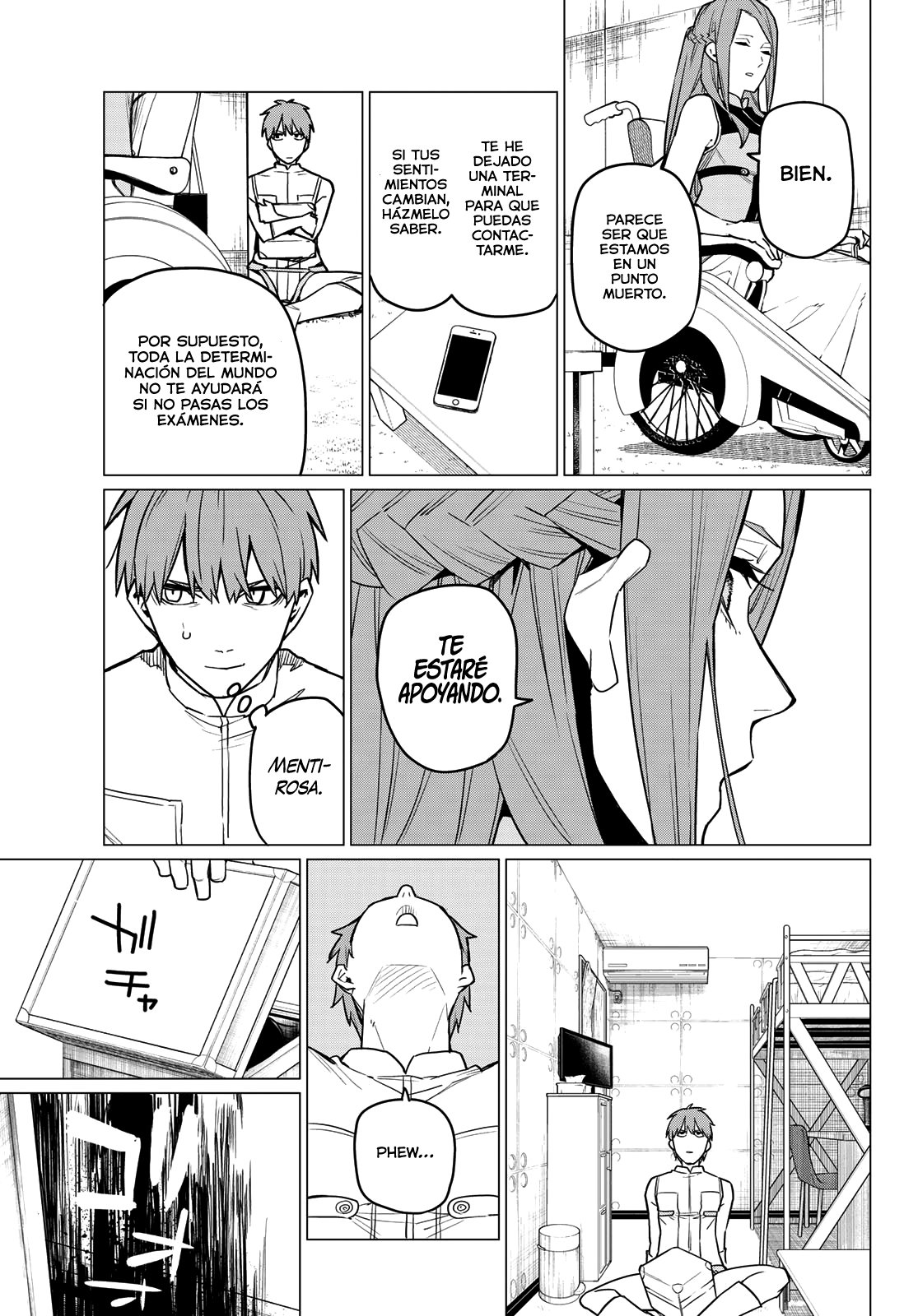 Sentai Daishikkaku Capitulo 16: Los familiares rosa página 14