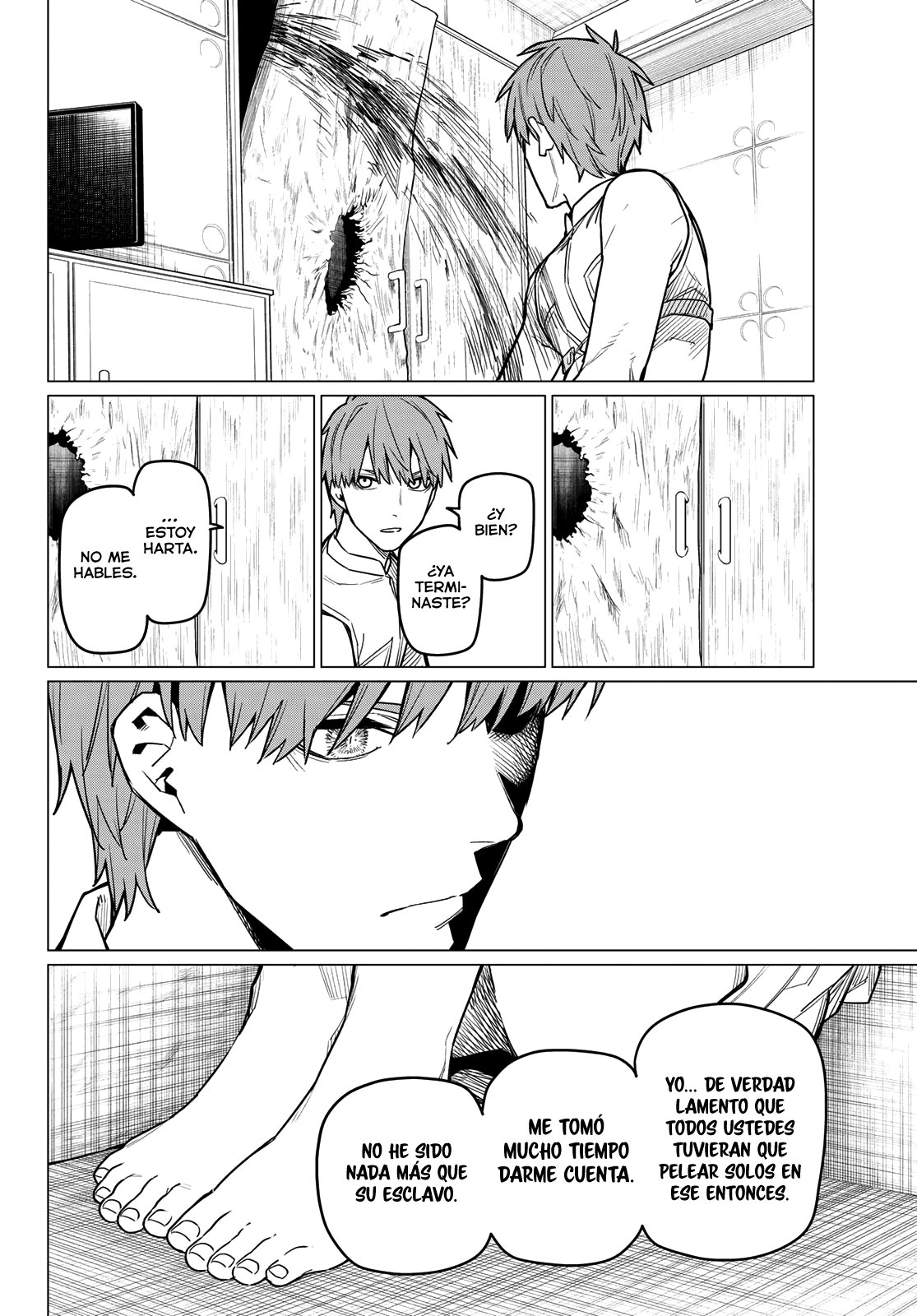Sentai Daishikkaku Capitulo 16: Los familiares rosa página 15