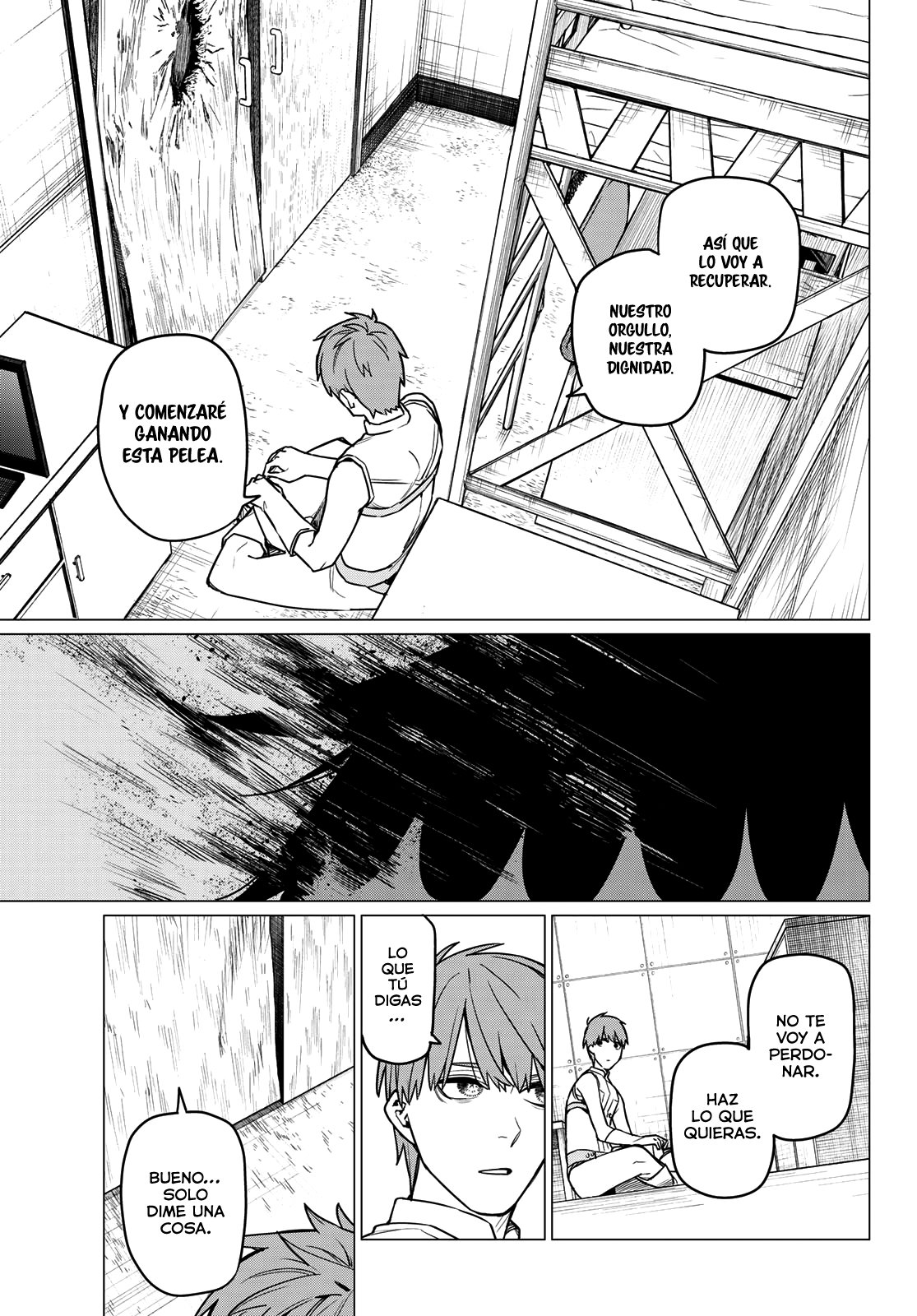 Sentai Daishikkaku Capitulo 16: Los familiares rosa página 16