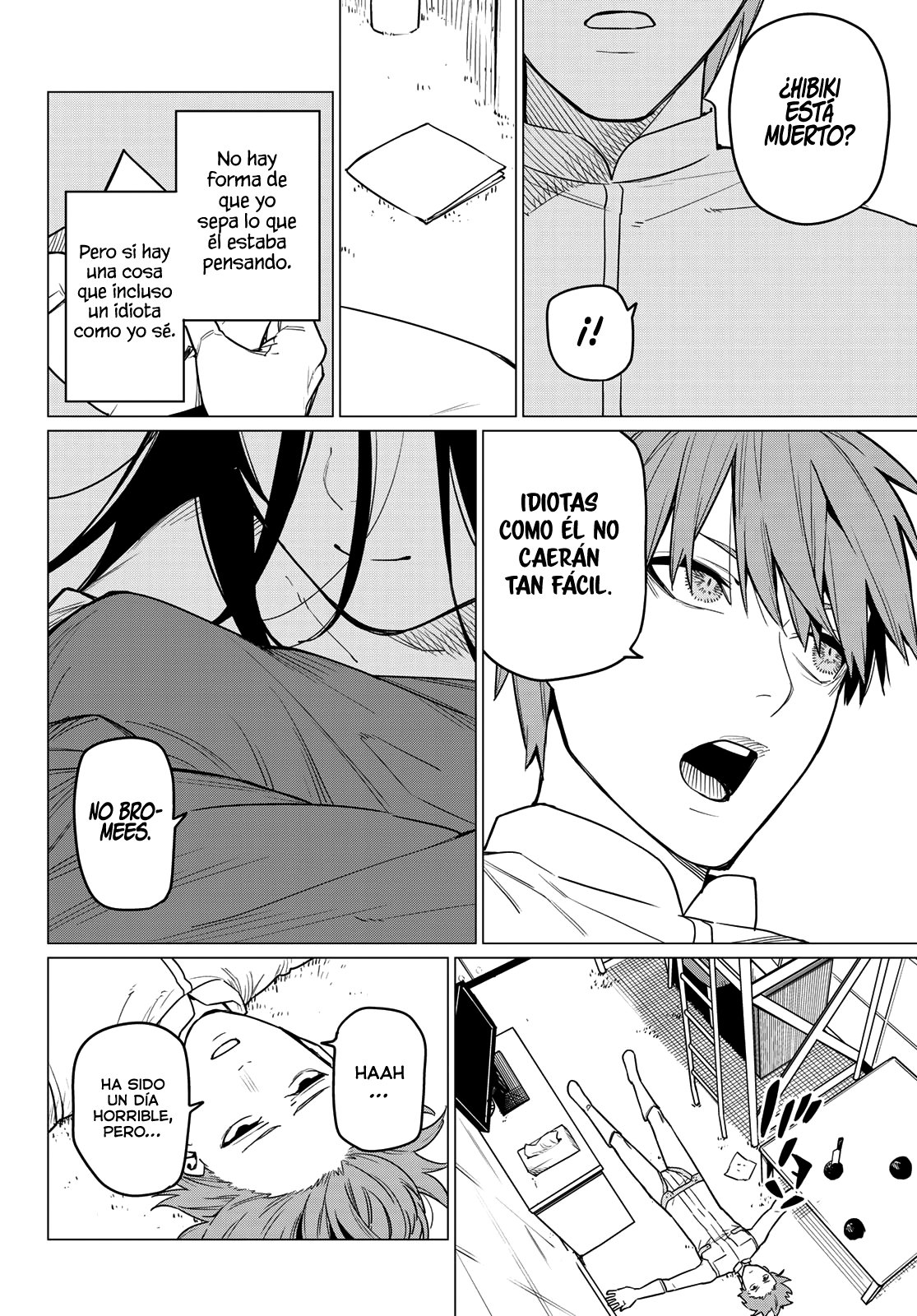 Sentai Daishikkaku Capitulo 16: Los familiares rosa página 17