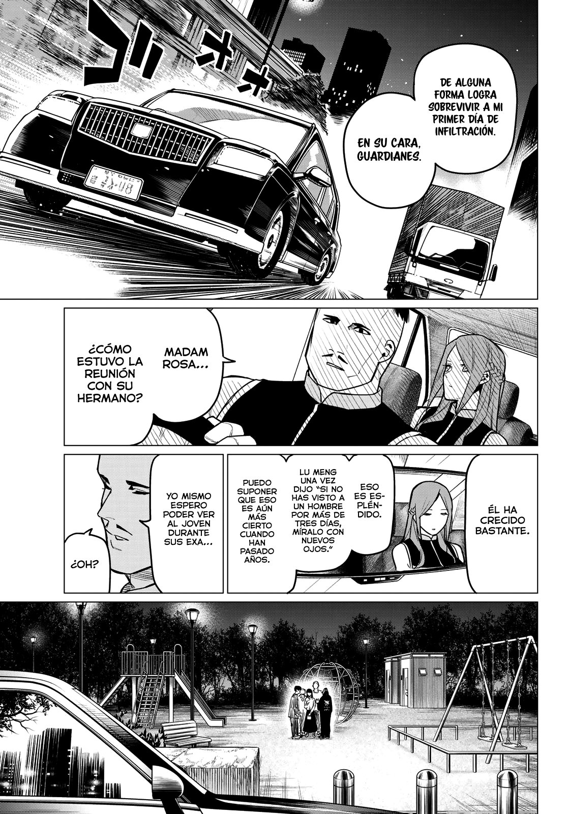 Sentai Daishikkaku Capitulo 16: Los familiares rosa página 18