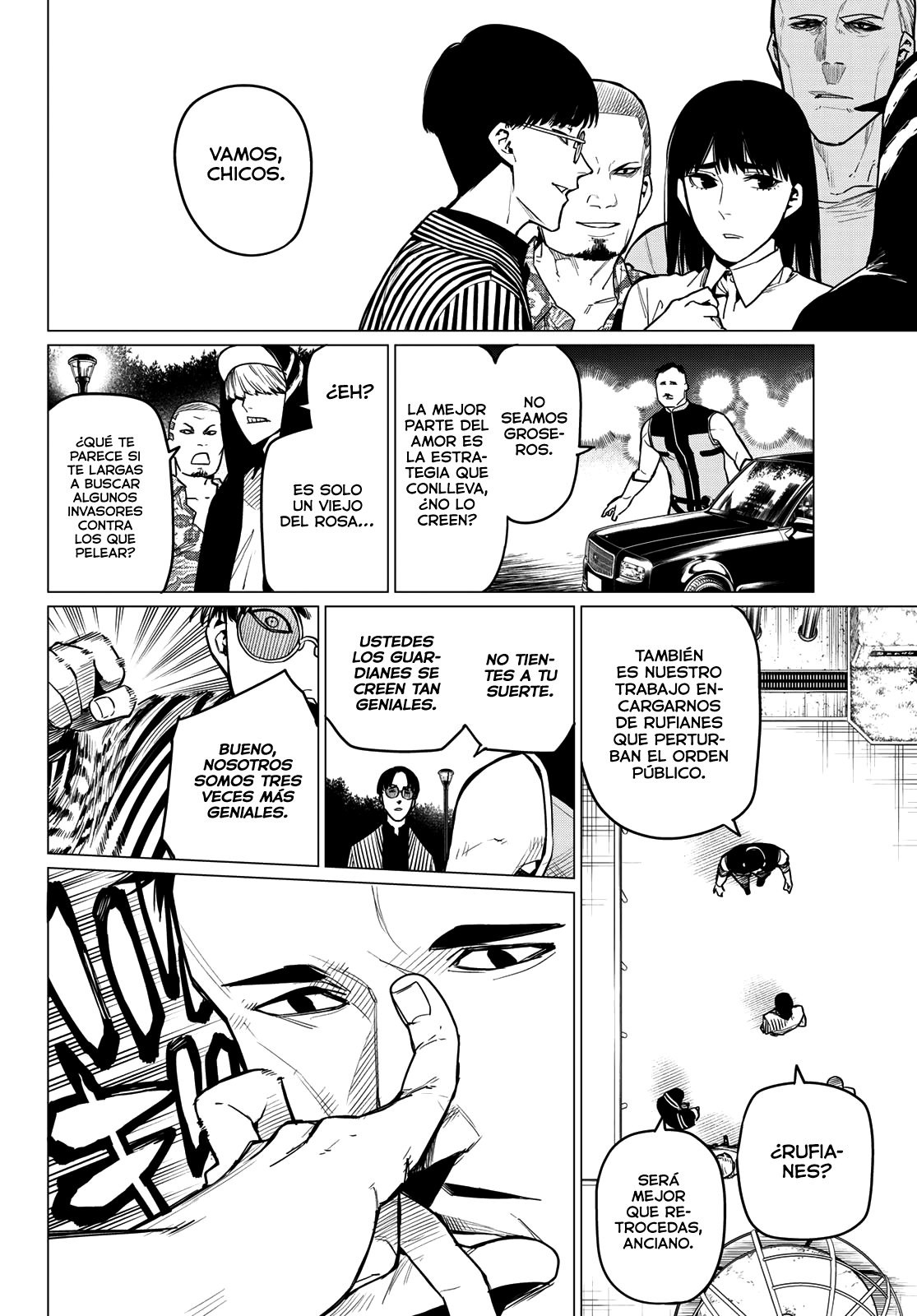 Sentai Daishikkaku Capitulo 16: Los familiares rosa página 19