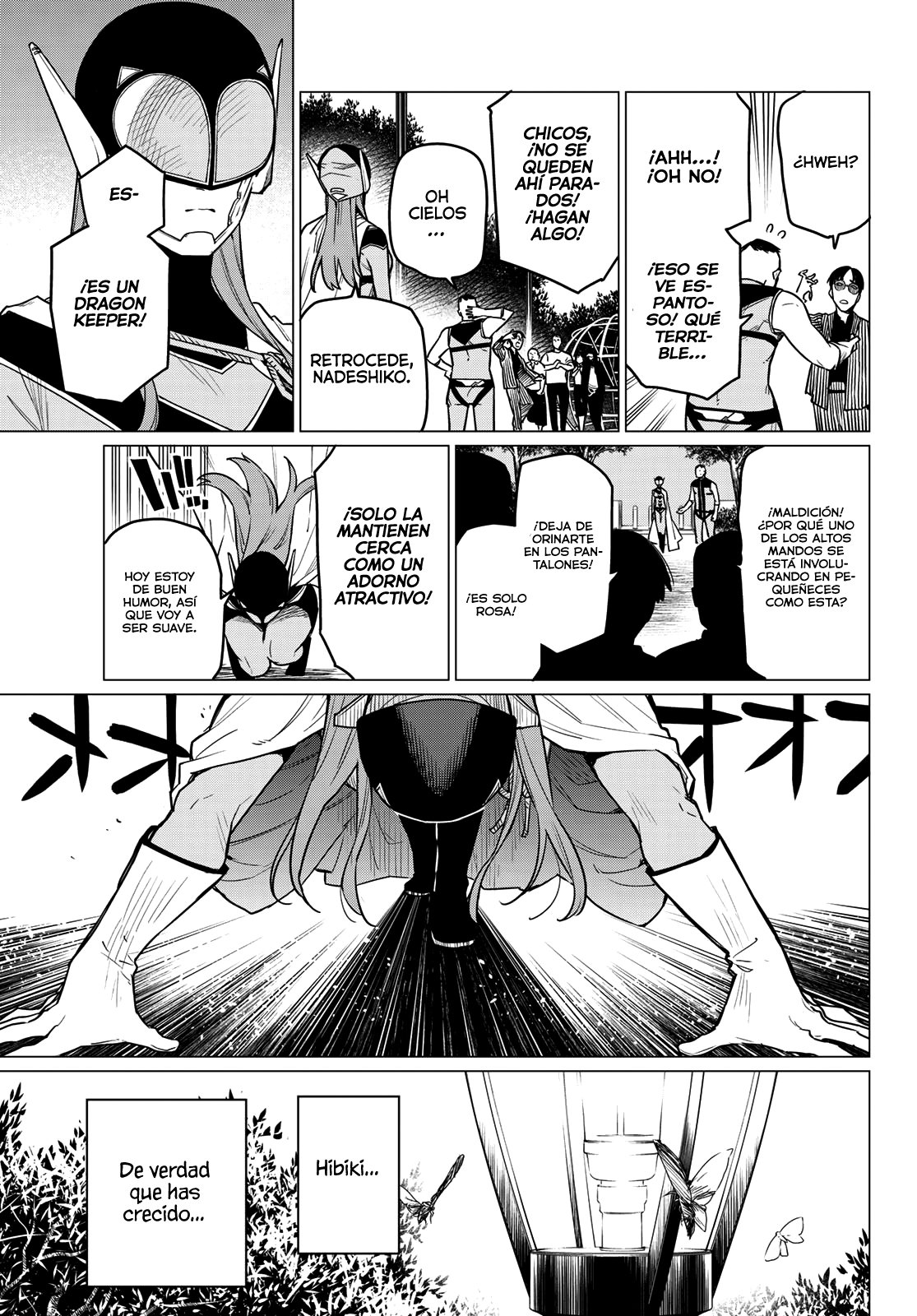 Sentai Daishikkaku Capitulo 16: Los familiares rosa página 20