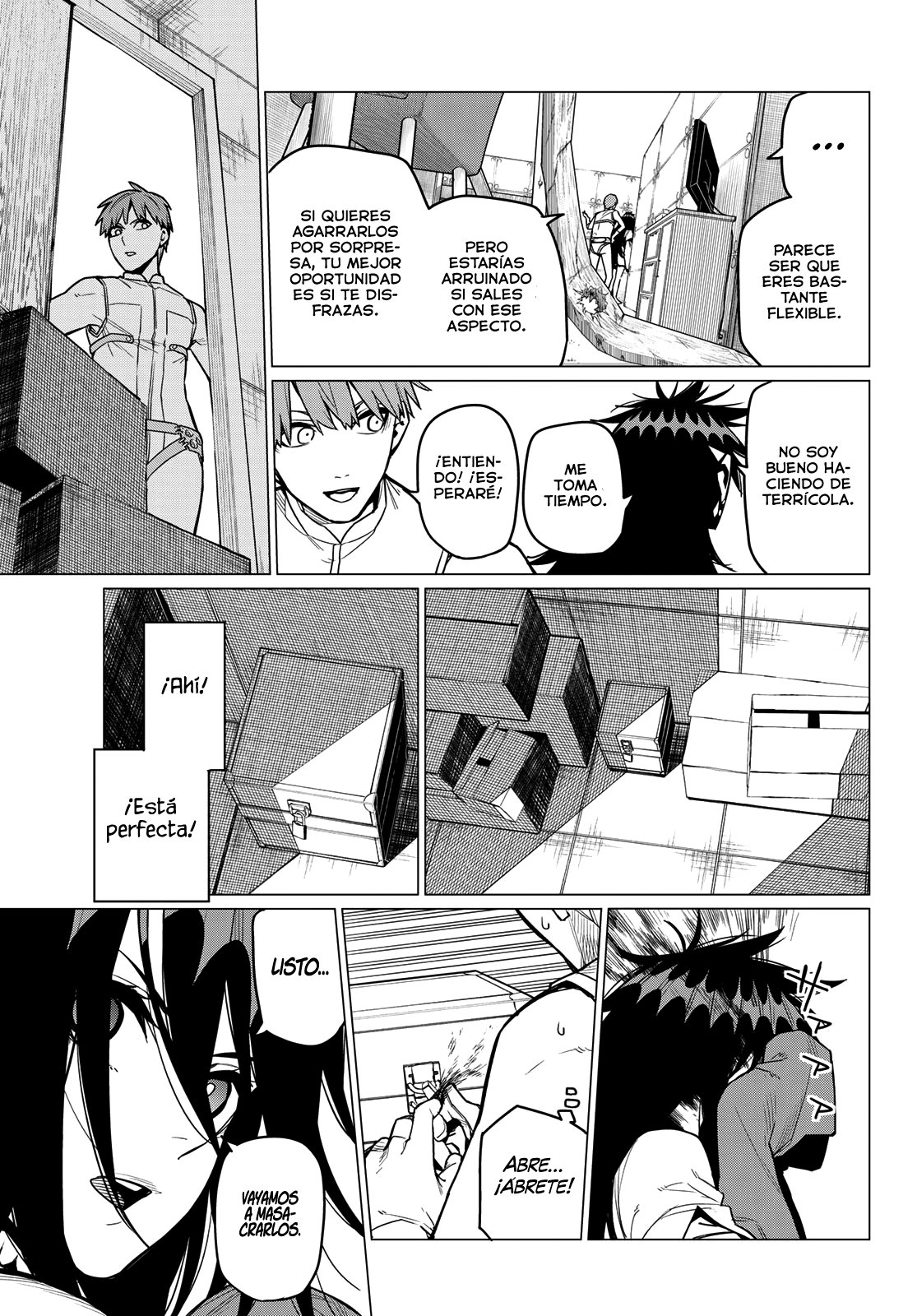Sentai Daishikkaku Capitulo 16: Los familiares rosa página 4