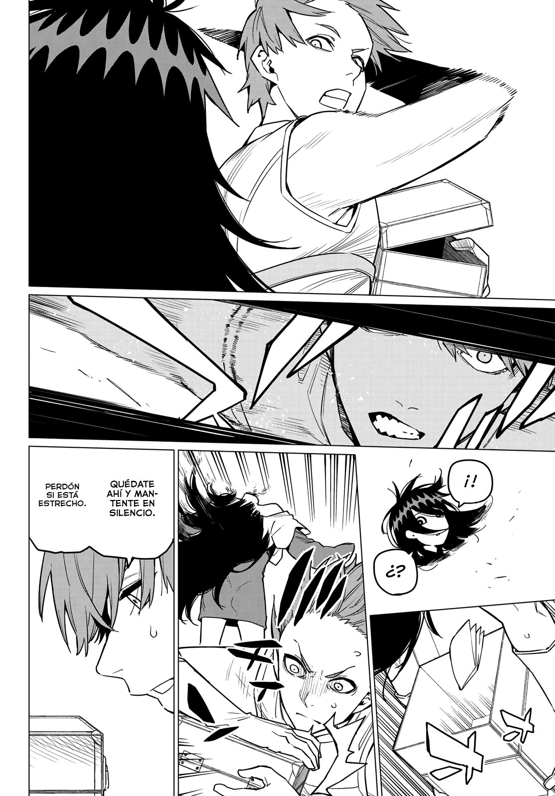 Sentai Daishikkaku Capitulo 16: Los familiares rosa página 5