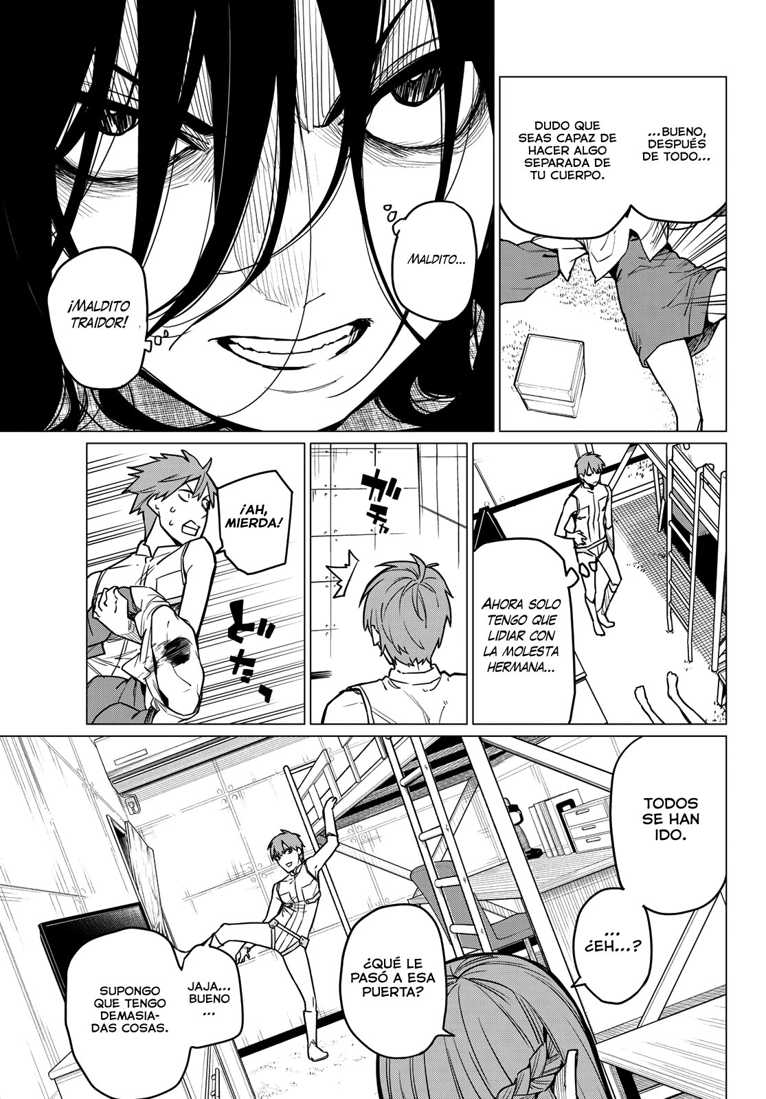 Sentai Daishikkaku Capitulo 16: Los familiares rosa página 6