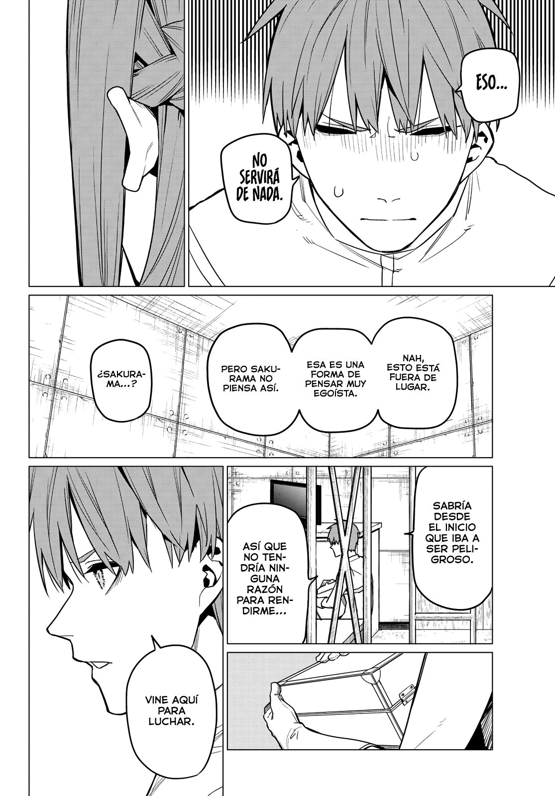 Sentai Daishikkaku Capitulo 16: Los familiares rosa página 9