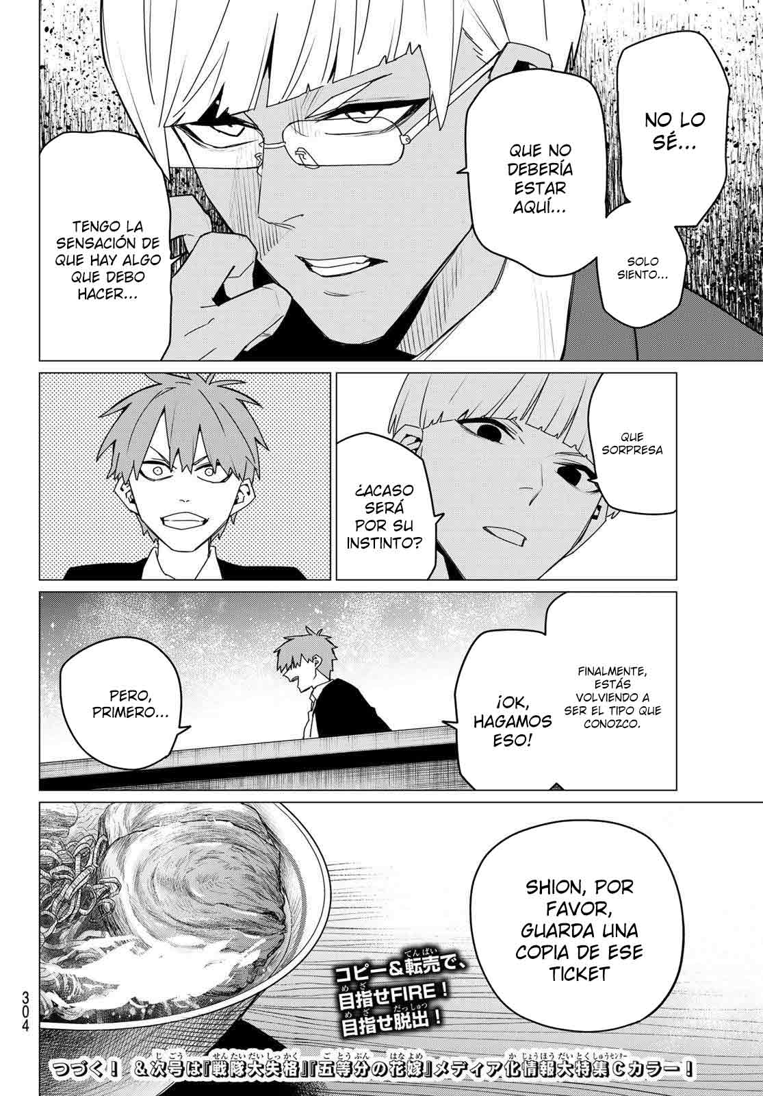 Sentai Daishikkaku Capitulo 161.2 página 10