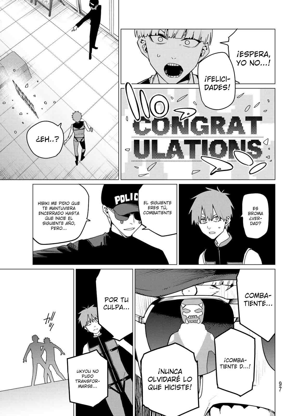 Sentai Daishikkaku Capitulo 162.2 página 8