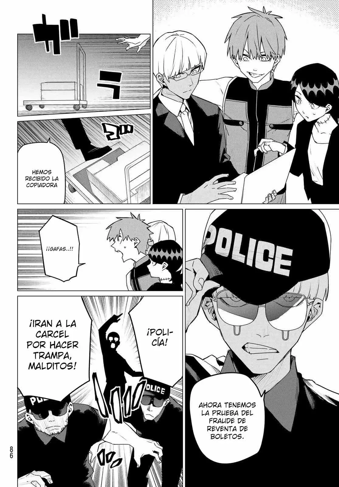 Sentai Daishikkaku Capitulo 162 página 8