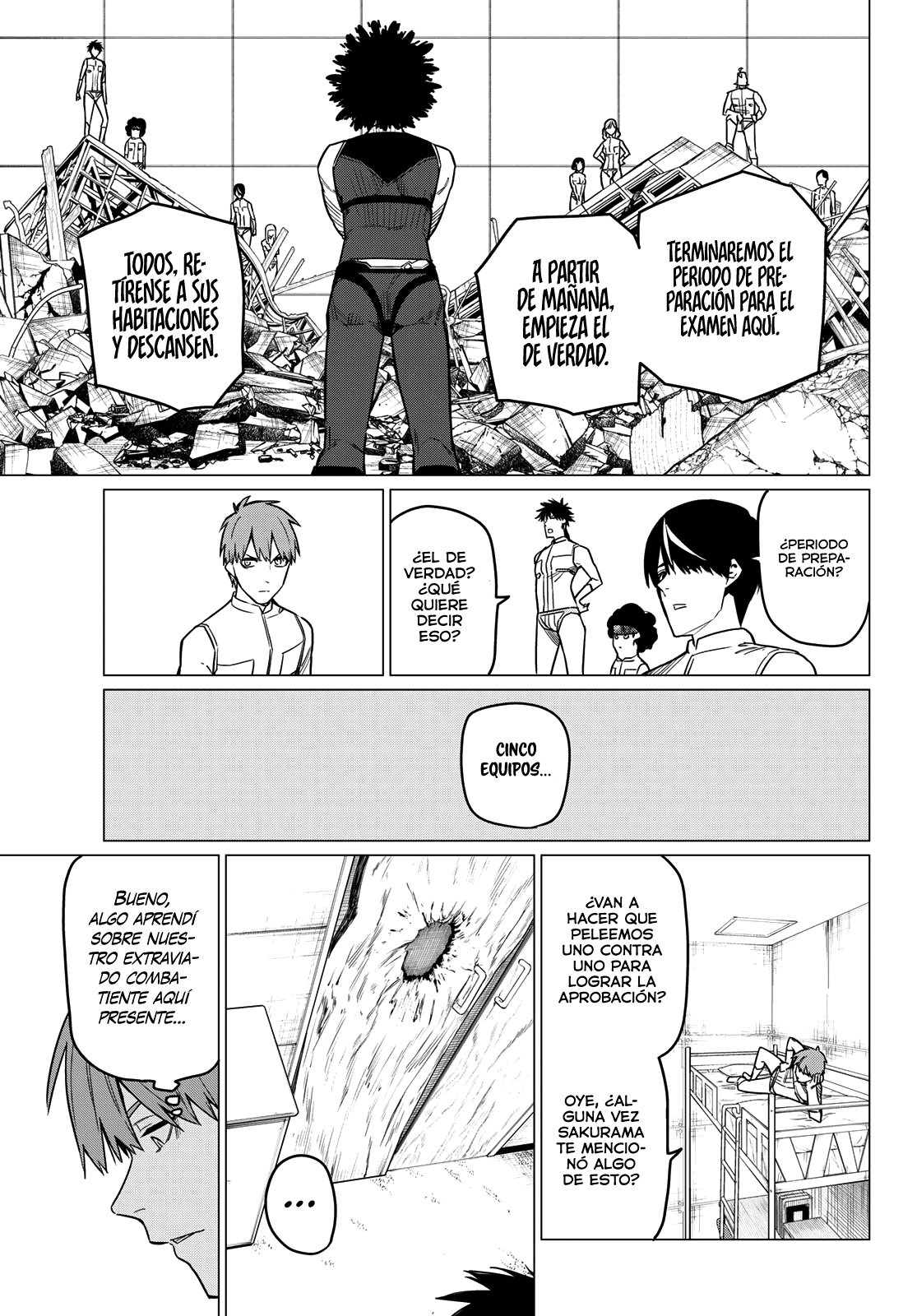 Sentai Daishikkaku Capitulo 17: Un encuentro salido del infierno página 12