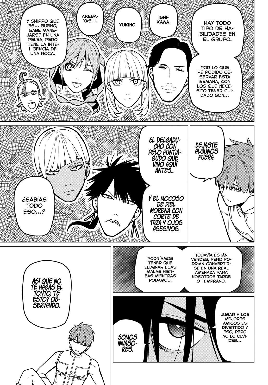 Sentai Daishikkaku Capitulo 17: Un encuentro salido del infierno página 14