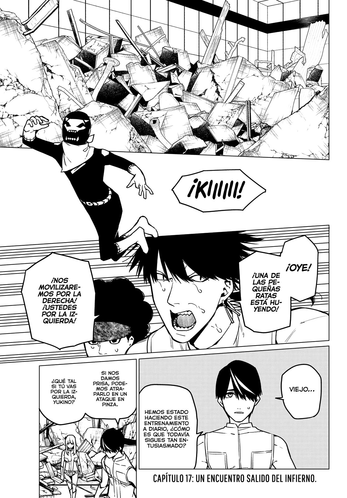 Sentai Daishikkaku Capitulo 17: Un encuentro salido del infierno página 4
