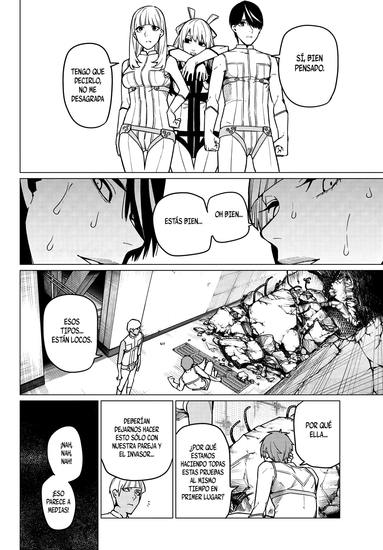 Sentai Daishikkaku Capitulo 18: Los exámenes de Bailong: Enfrentando al invasor rojo. página 13
