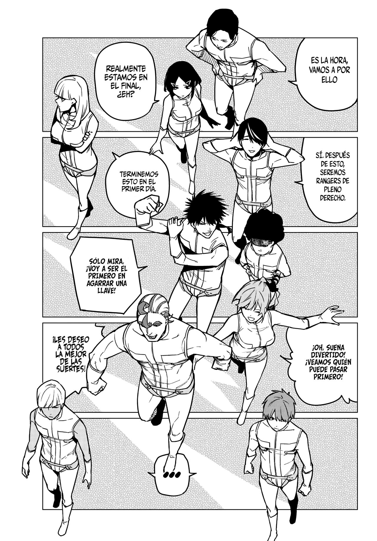 Sentai Daishikkaku Capitulo 18: Los exámenes de Bailong: Enfrentando al invasor rojo. página 4