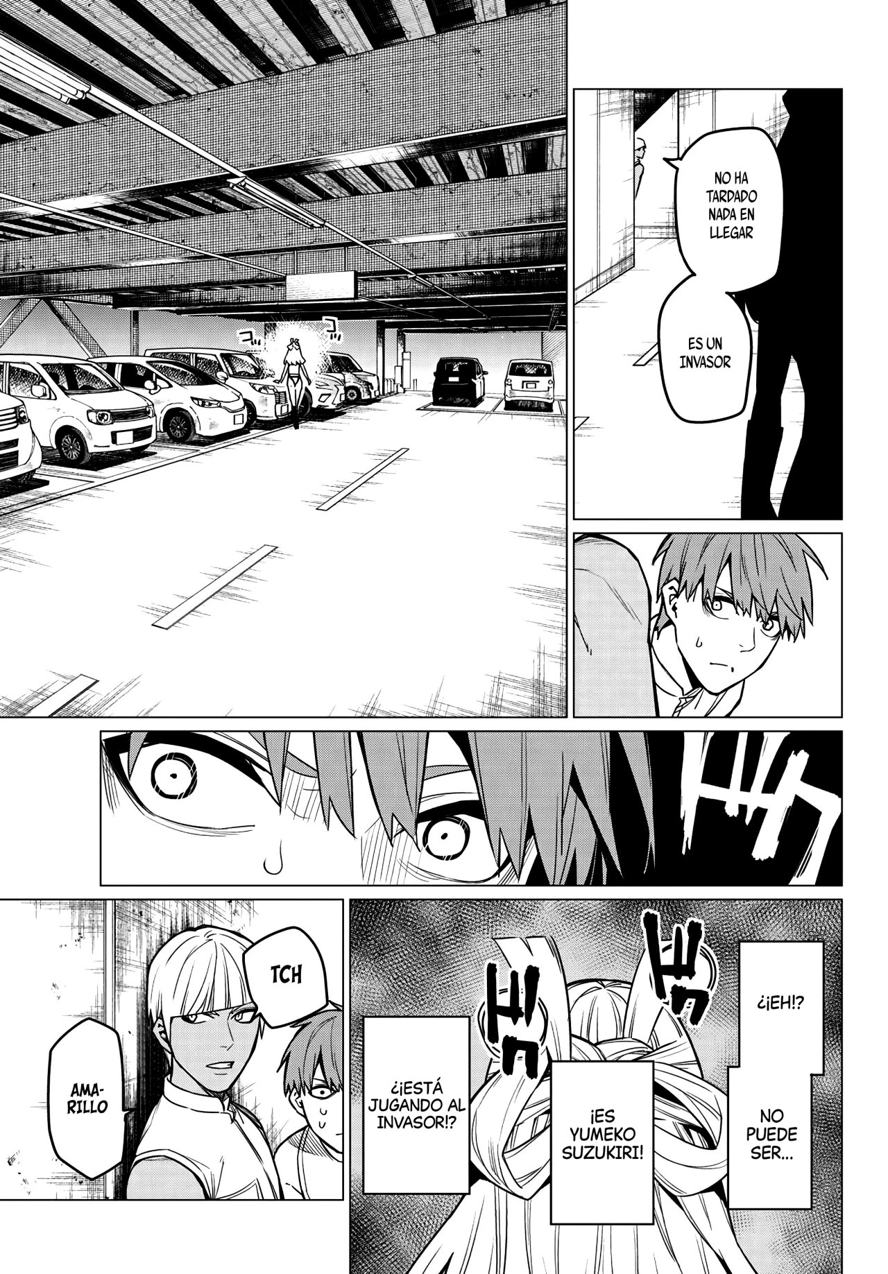 Sentai Daishikkaku Capitulo 18: Los exámenes de Bailong: Enfrentando al invasor rojo. página 8