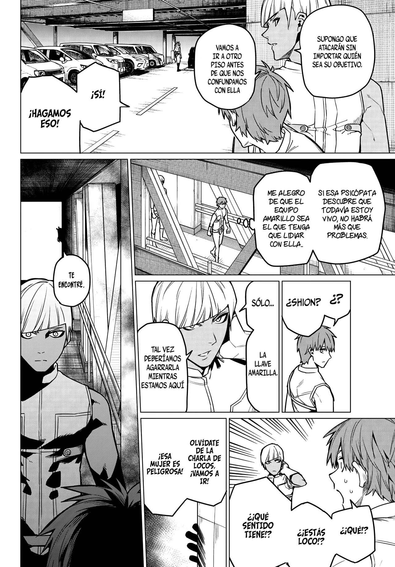 Sentai Daishikkaku Capitulo 18: Los exámenes de Bailong: Enfrentando al invasor rojo. página 9