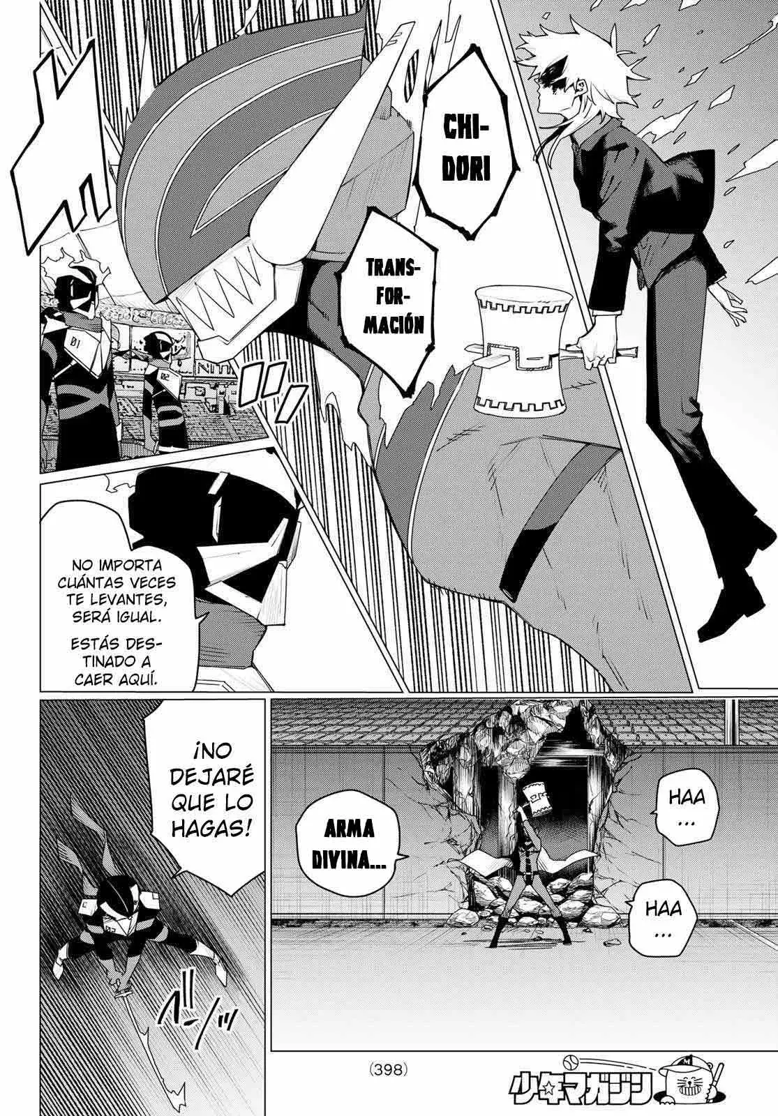 Sentai Daishikkaku Capitulo 186: El Deseo página 12