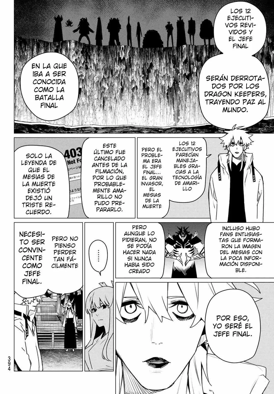 Sentai Daishikkaku Capitulo 186: El Deseo página 8