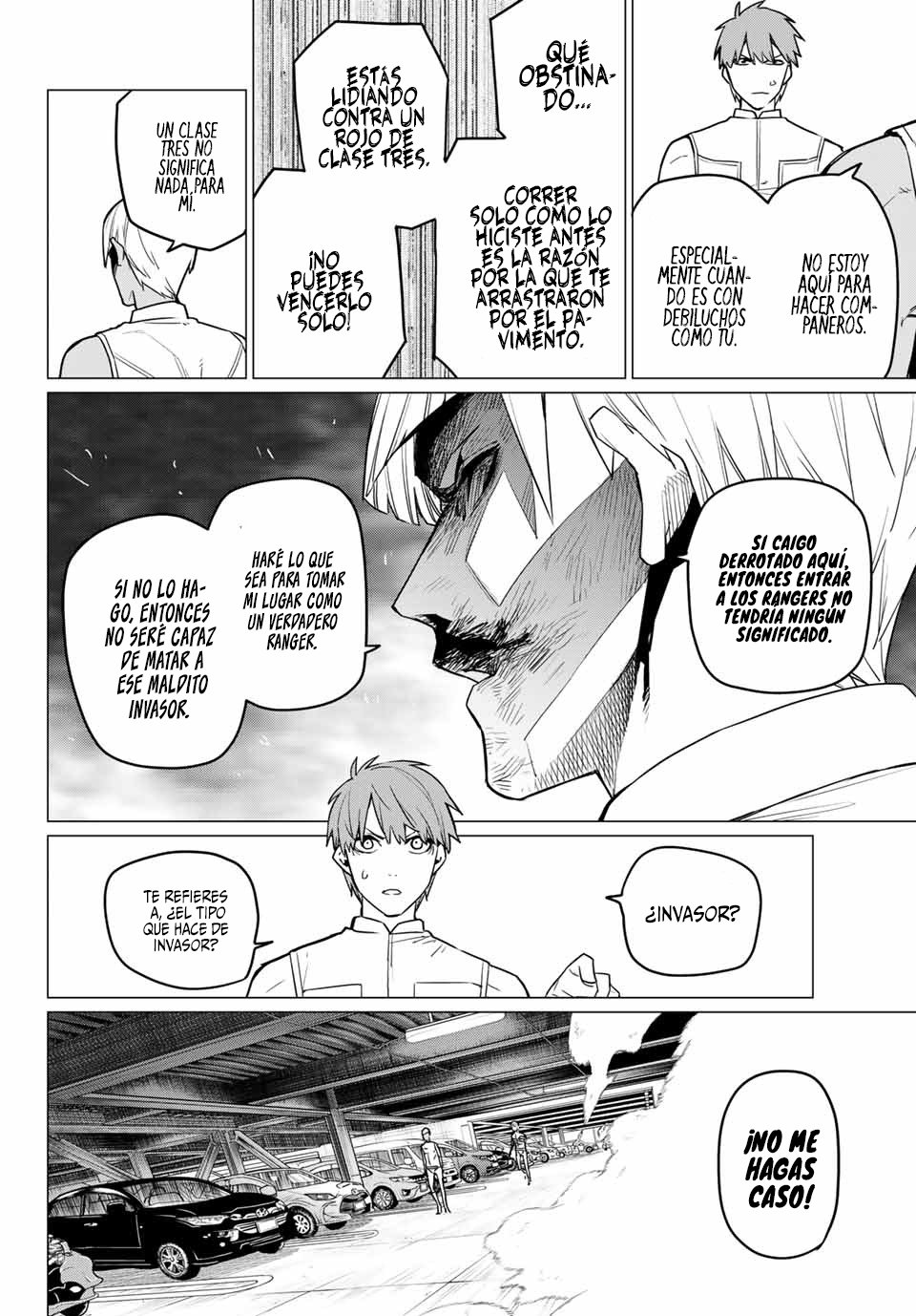 Sentai Daishikkaku Capitulo 19: Los exámenes de Bailong: Enfrentando al invasor rojo, parte 2 página 11