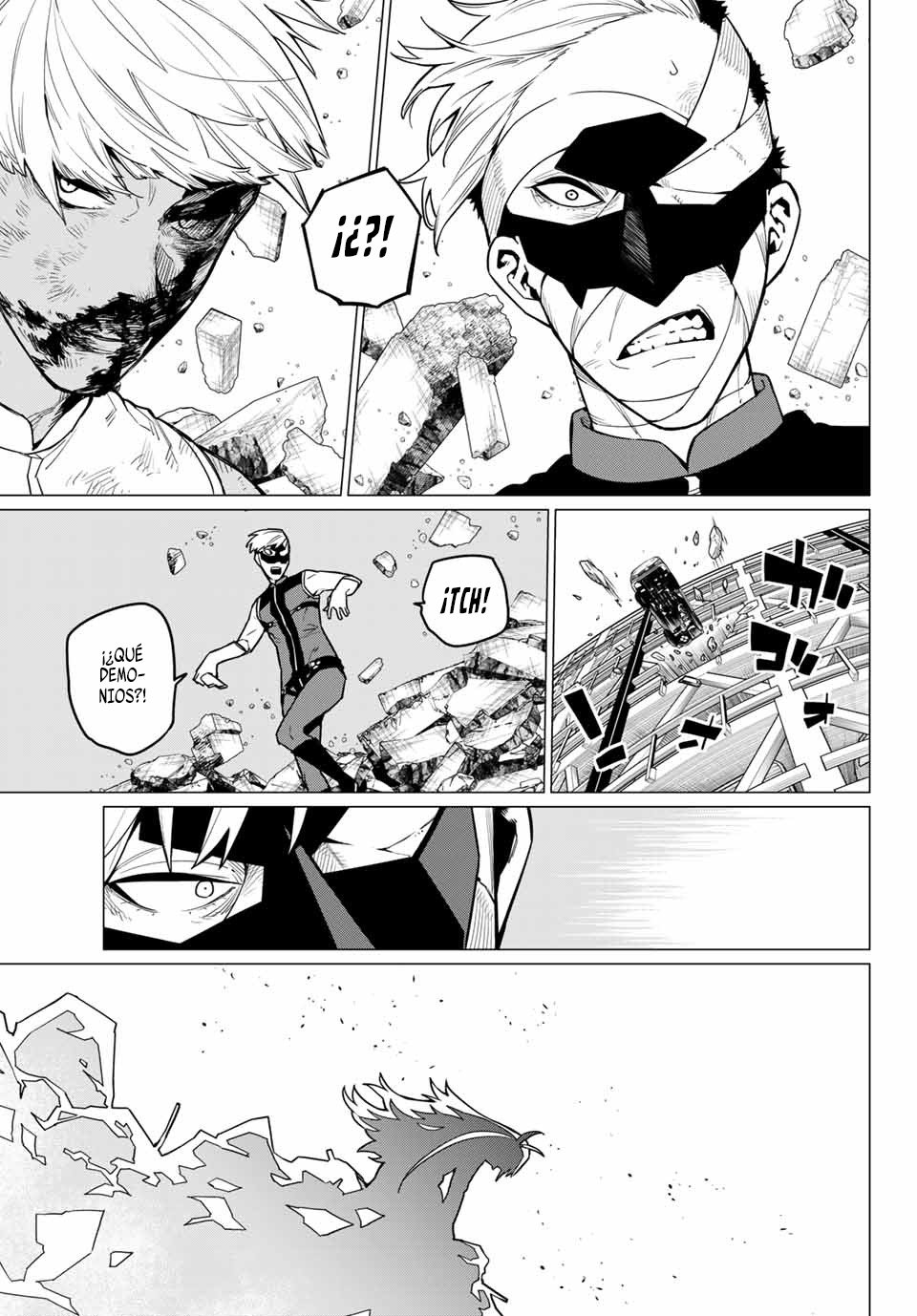 Sentai Daishikkaku Capitulo 19: Los exámenes de Bailong: Enfrentando al invasor rojo, parte 2 página 18