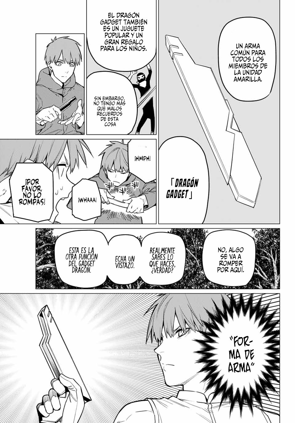 Sentai Daishikkaku Capitulo 19: Los exámenes de Bailong: Enfrentando al invasor rojo, parte 2 página 4